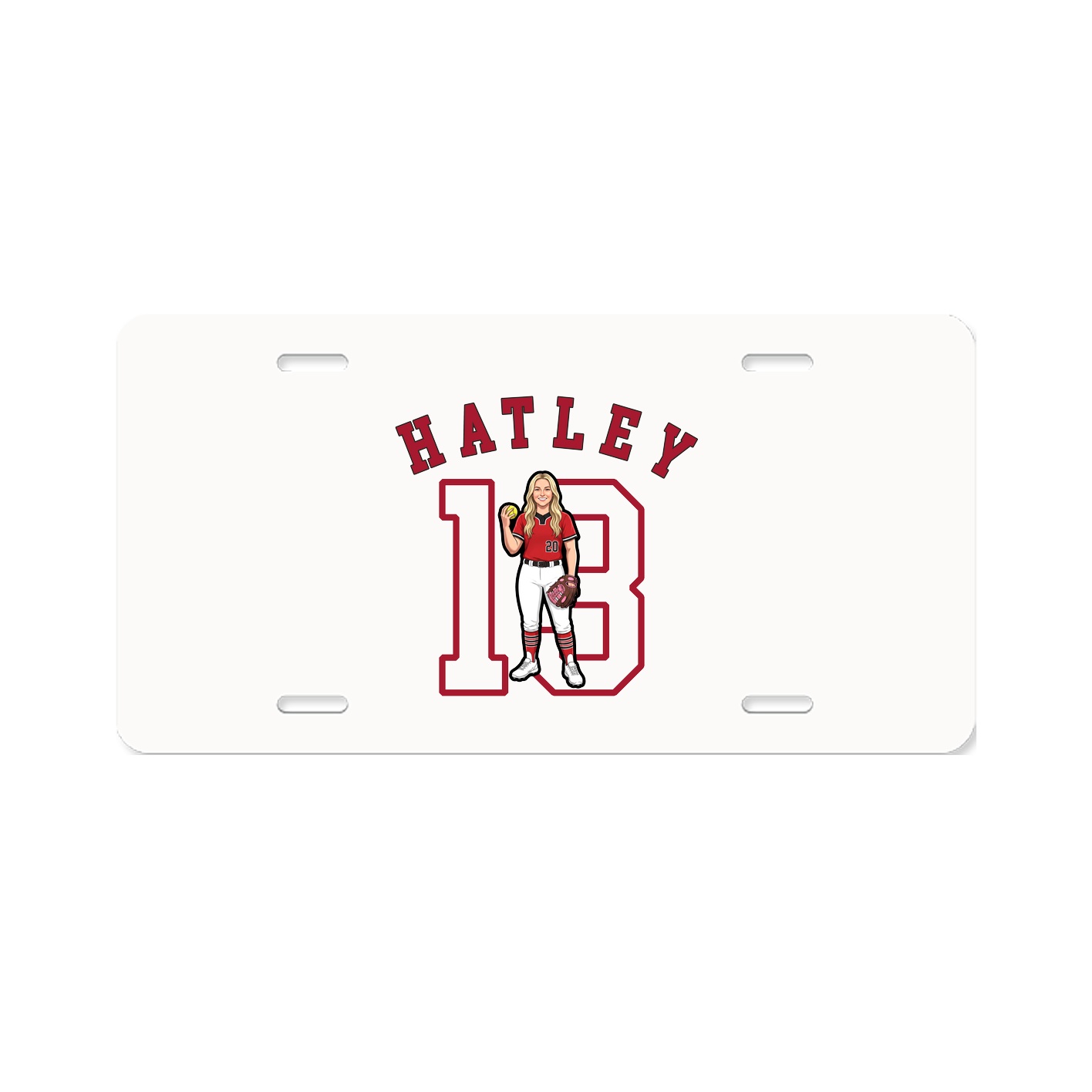 License Plate — Shirsey Arch in Classic