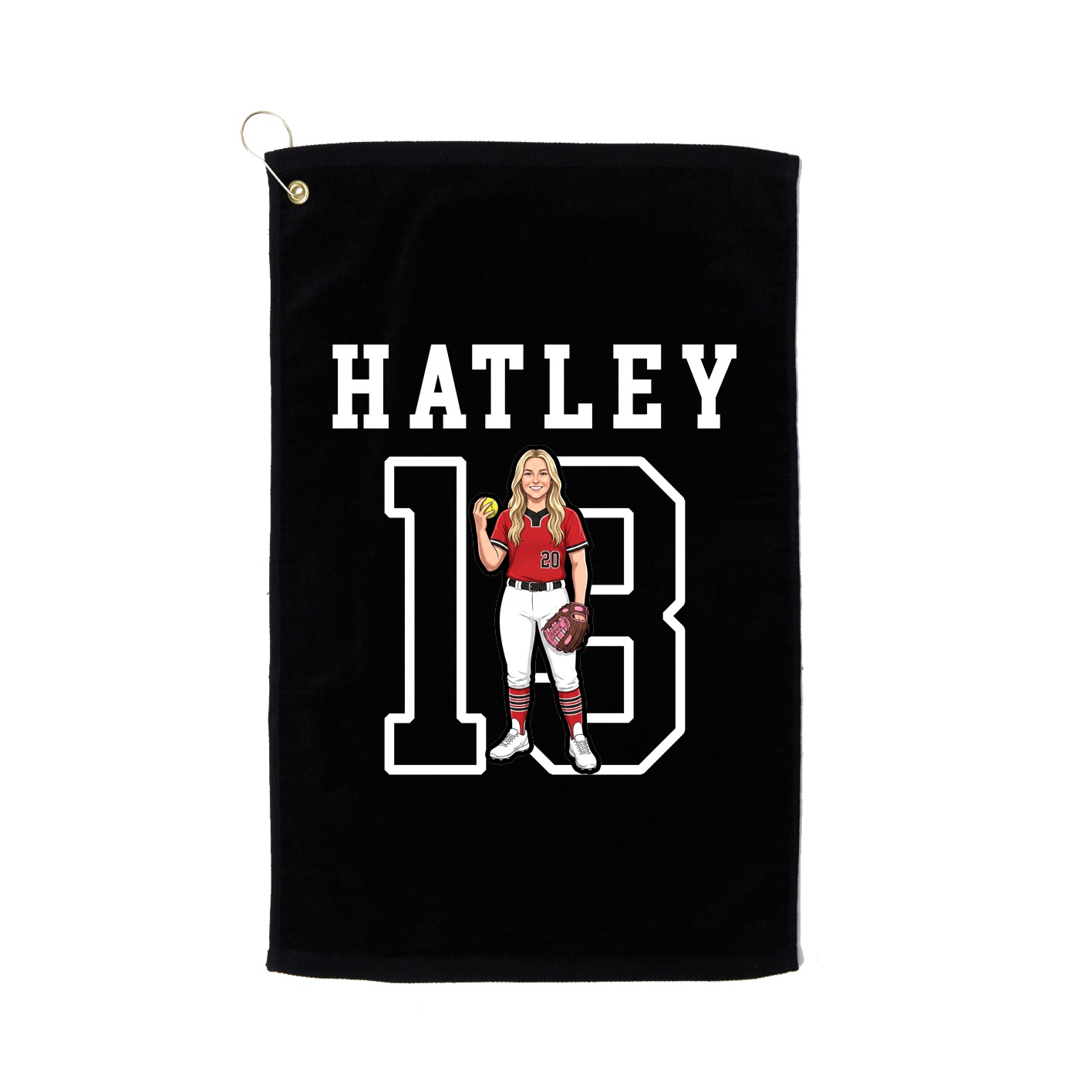 Golf Towel — Shirsey in Black