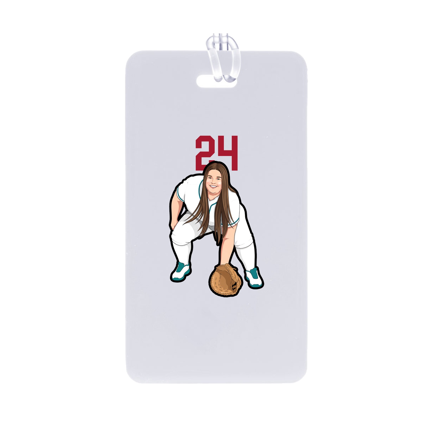 Bag Tag — Number Top in Classic