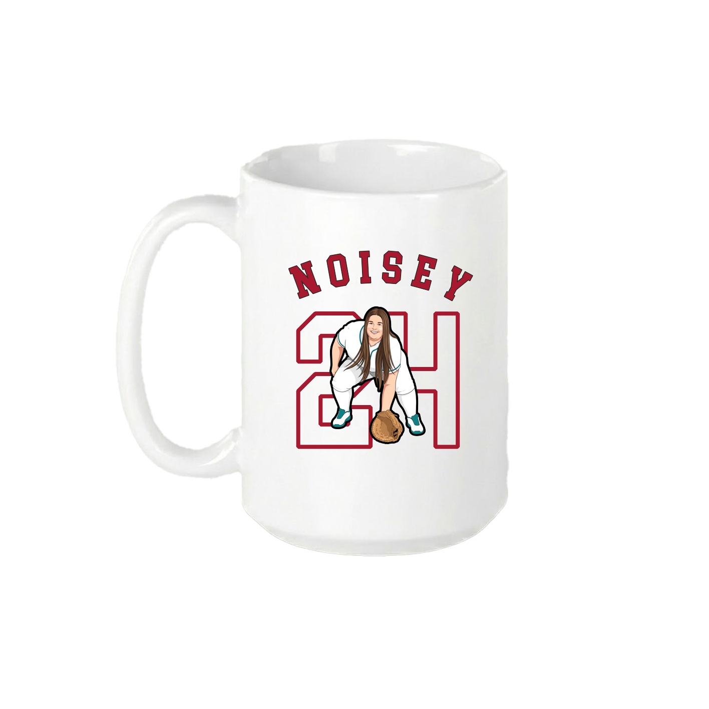 15oz Coffee Mug — Shirsey Arch in White