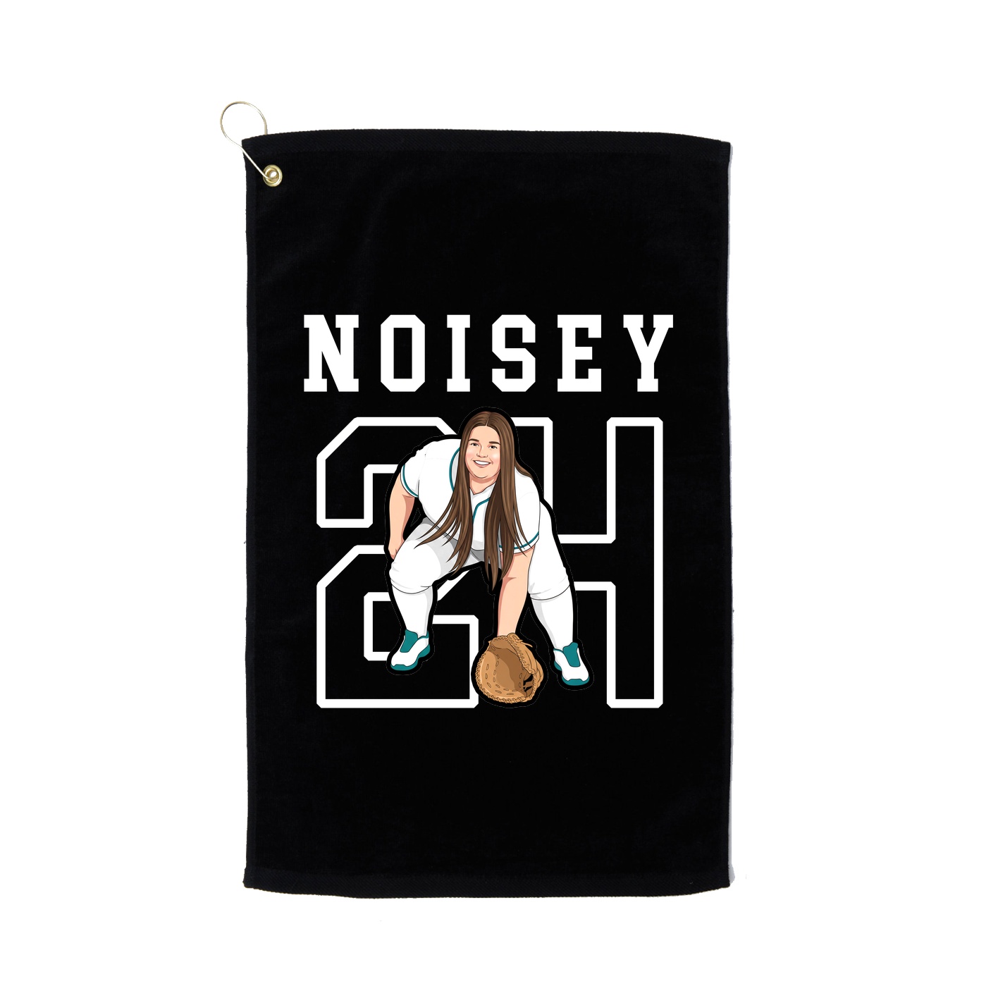 Golf Towel — Shirsey in Black