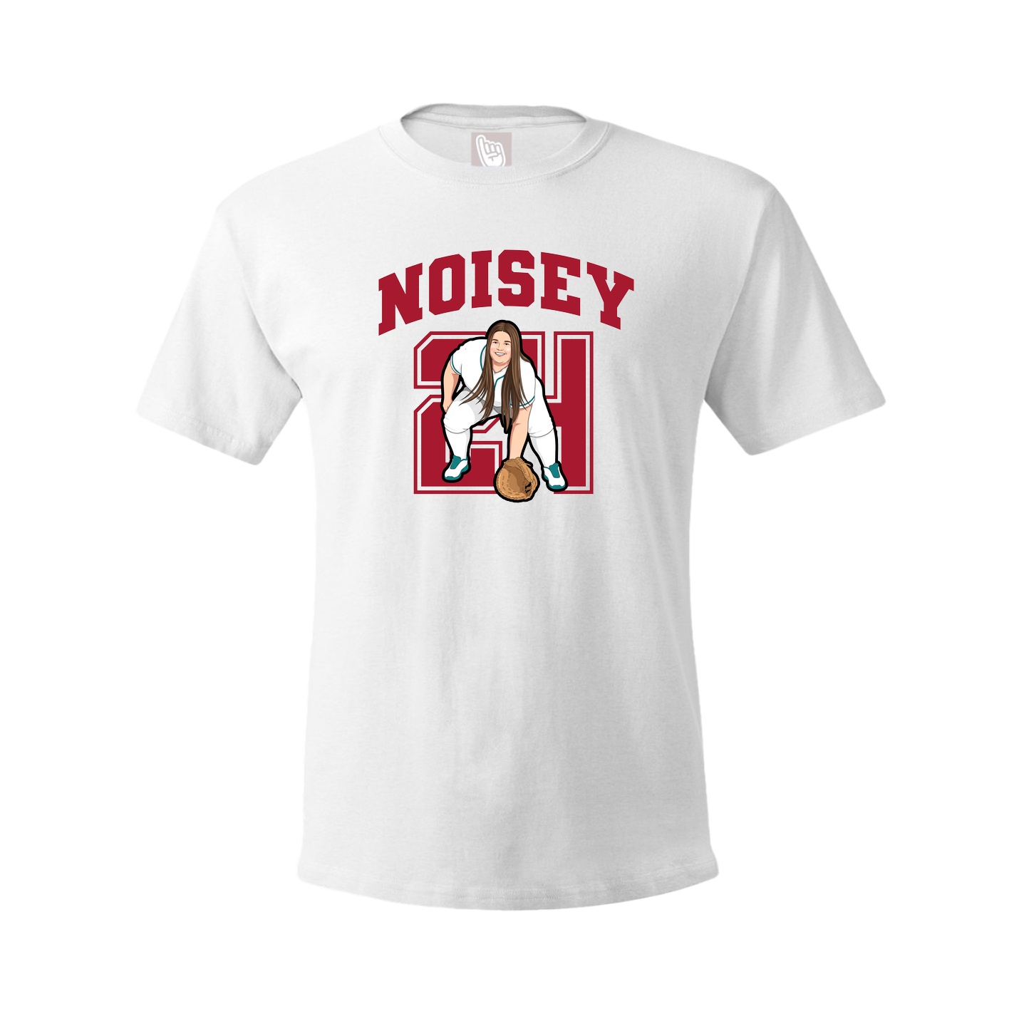 Tee — Number in White