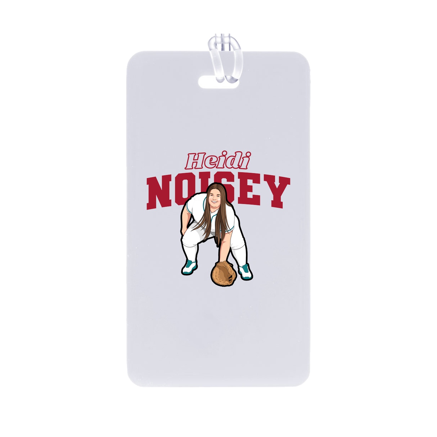 Bag Tag — Name Arch in Classic