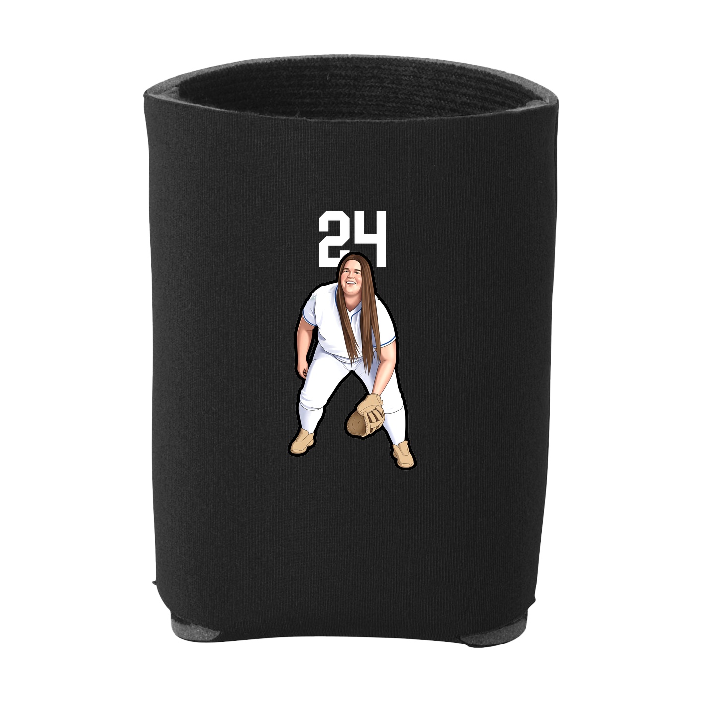 Can Holder — Number Top in Black