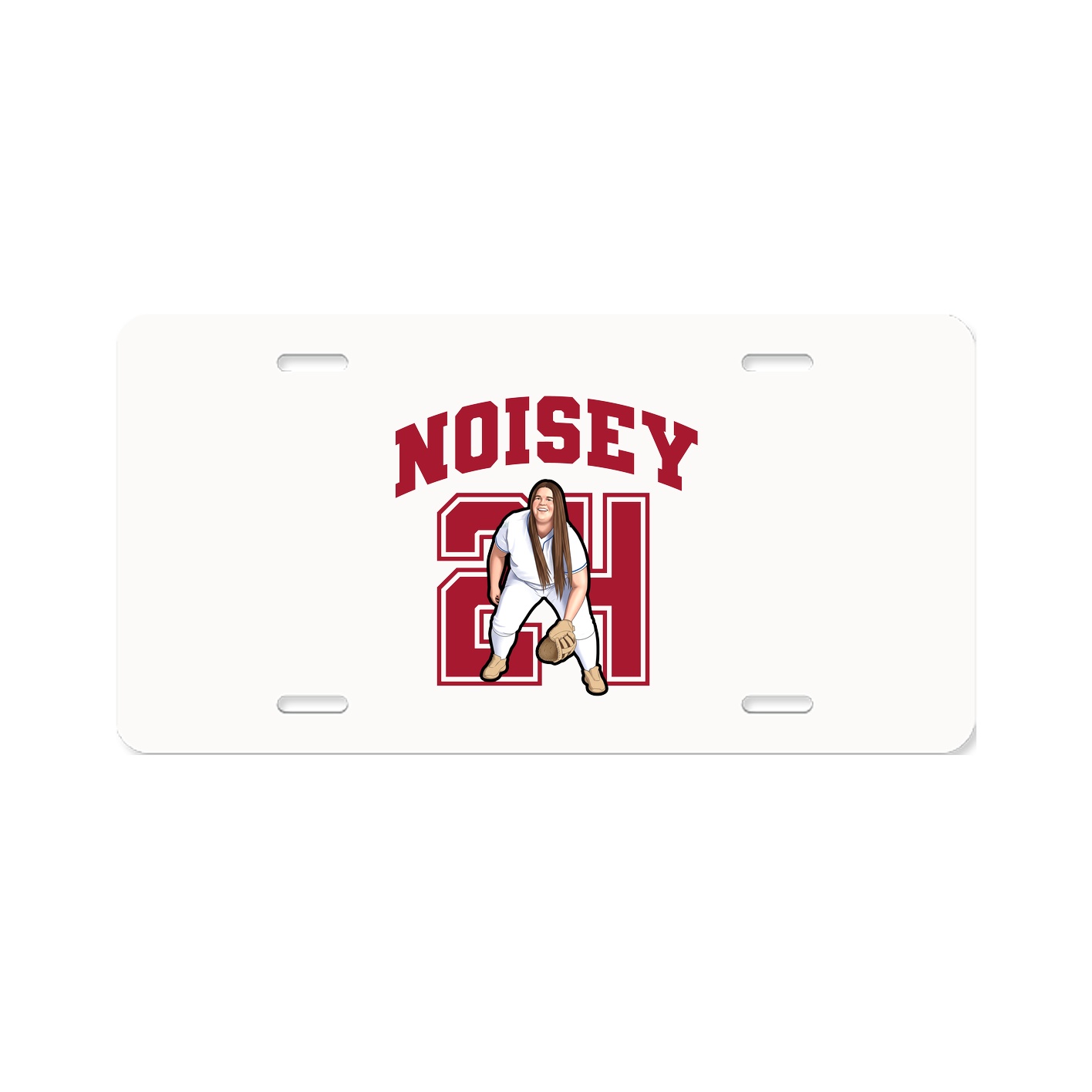 License Plate — Number in Classic