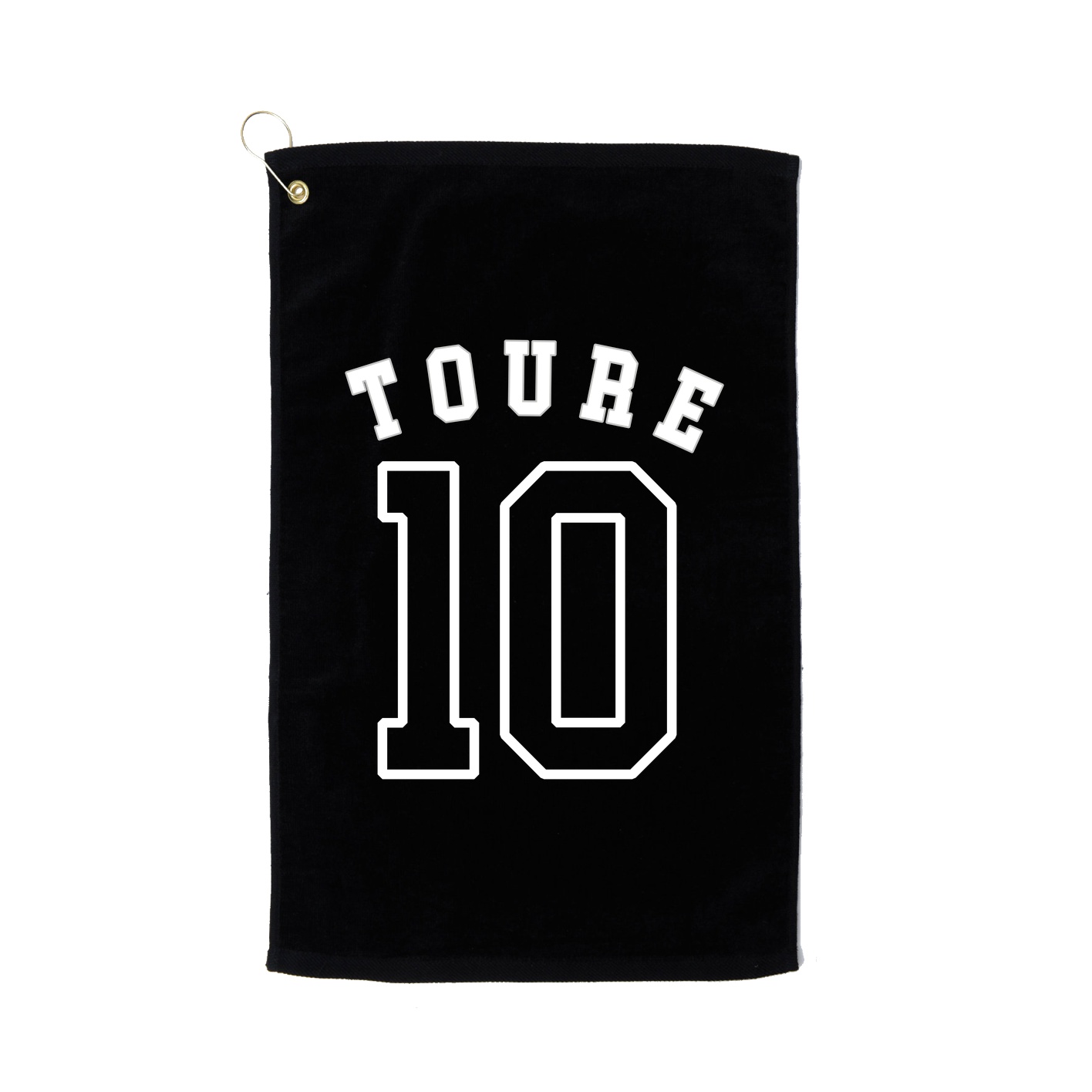 Golf Towel — Shirsey Arch in Black