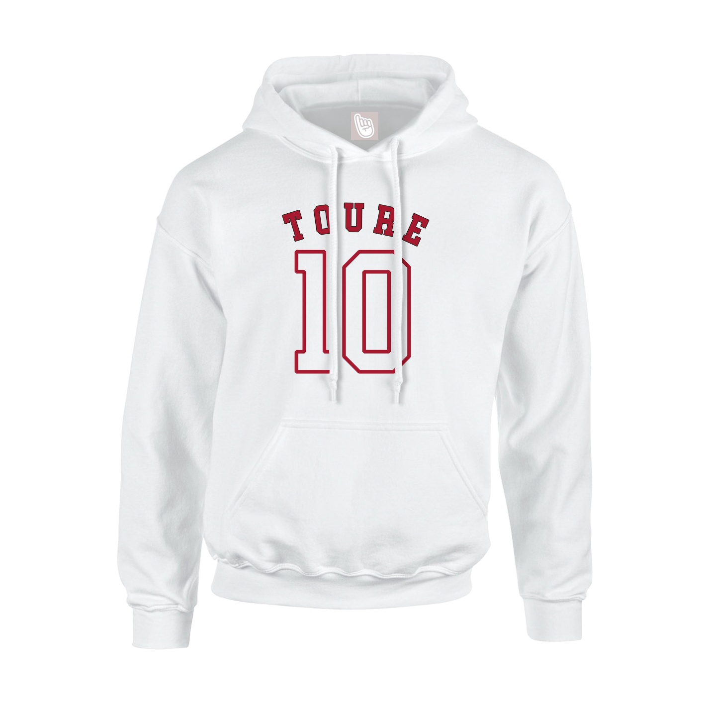 Hoodie — Shirsey Arch in White