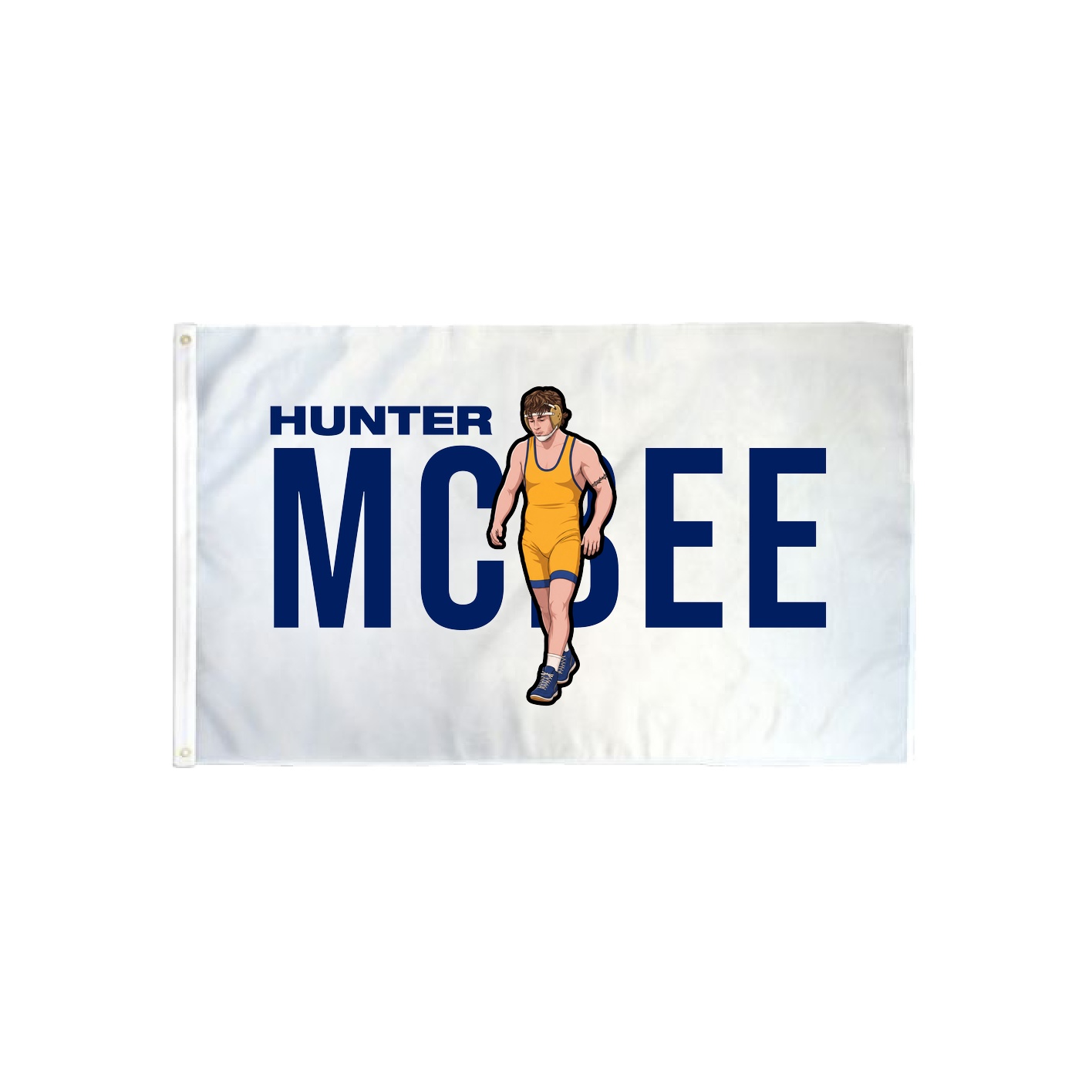 3x5 Flag — Player Name in Classic