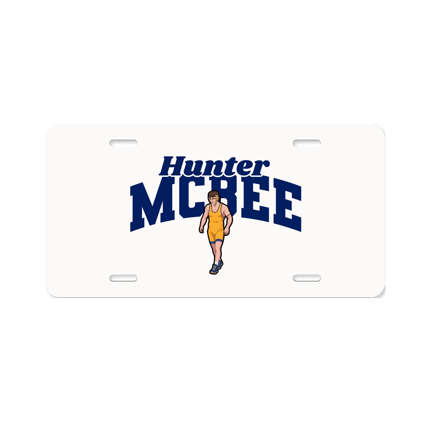 License Plate — Signature Arch in Classic
