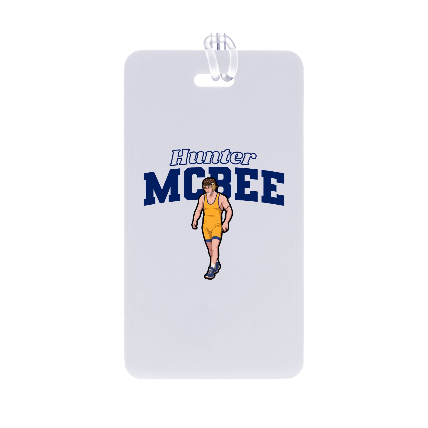 Bag Tag — Name Arch in Classic