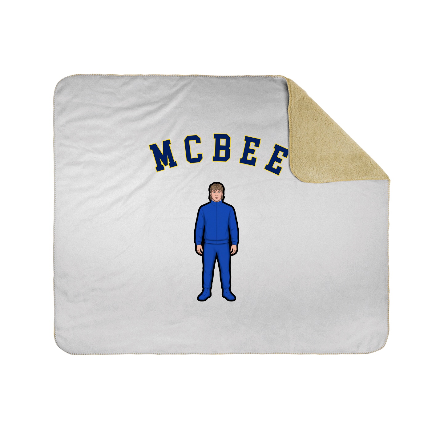 Throw Blanket — Shirsey Arch in White