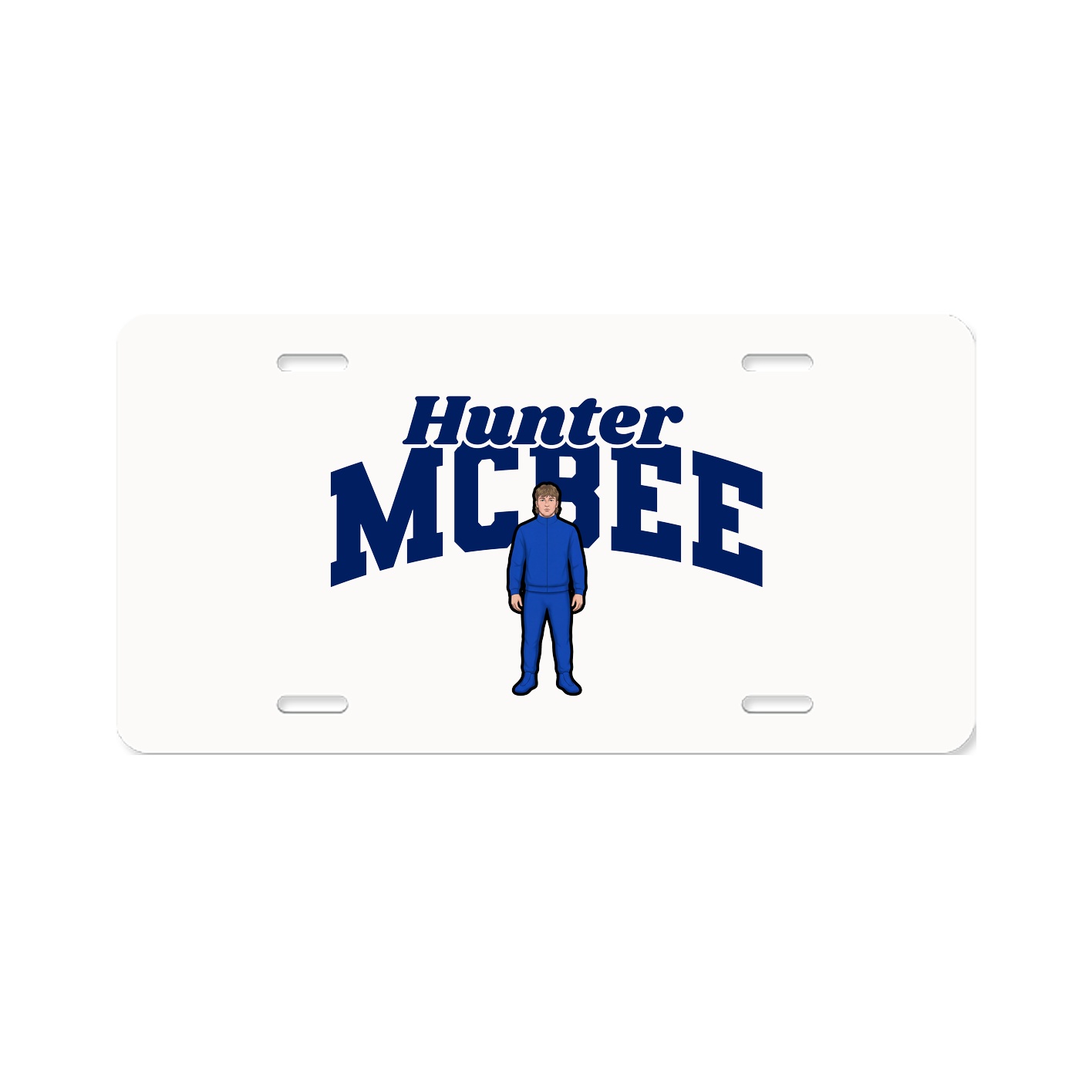 License Plate — Signature Arch in Classic