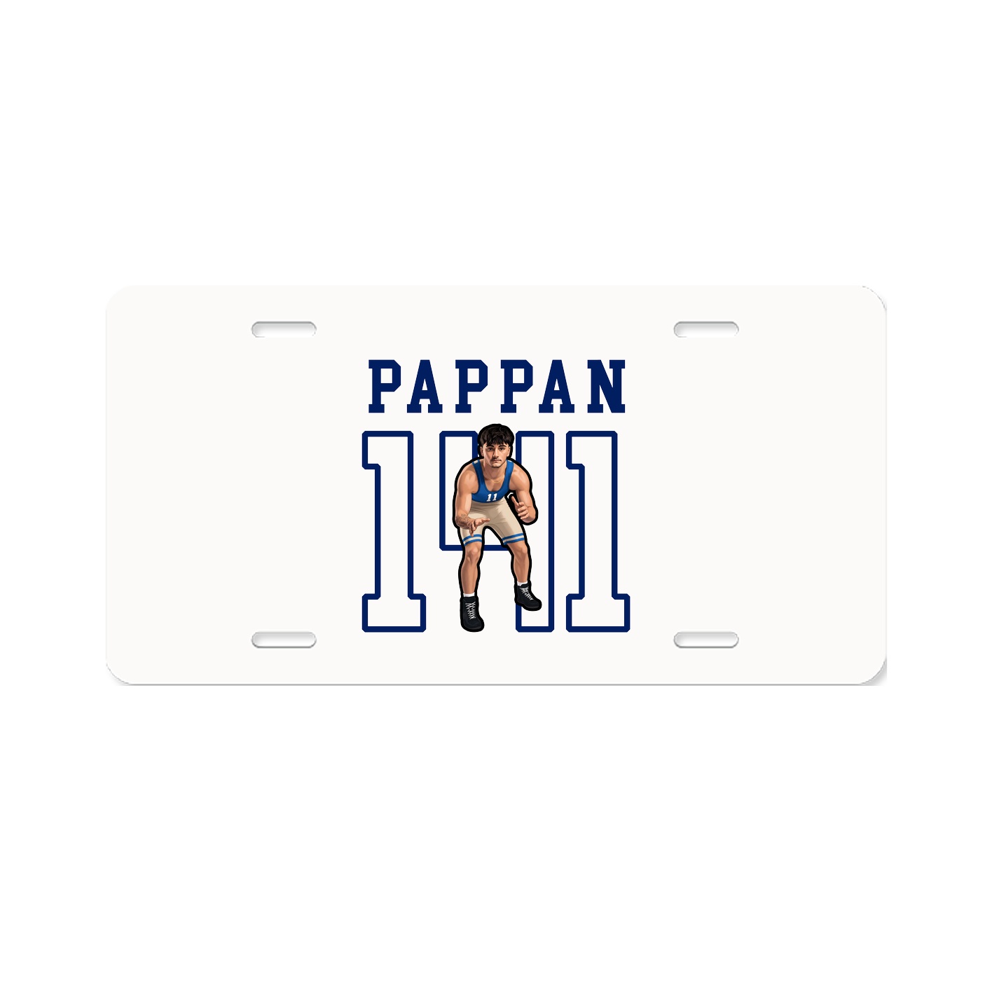 License Plate — Shirsey in Classic