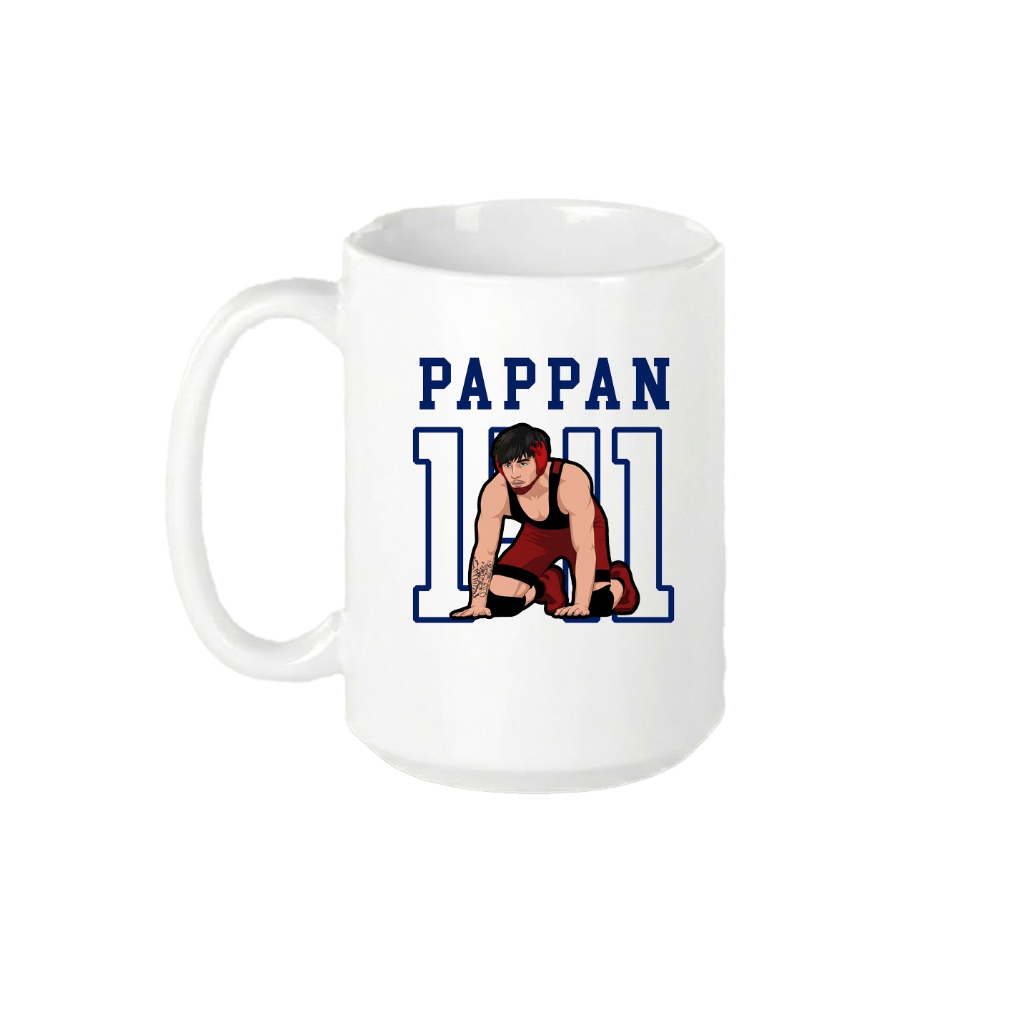 15oz Coffee Mug — Shirsey in White