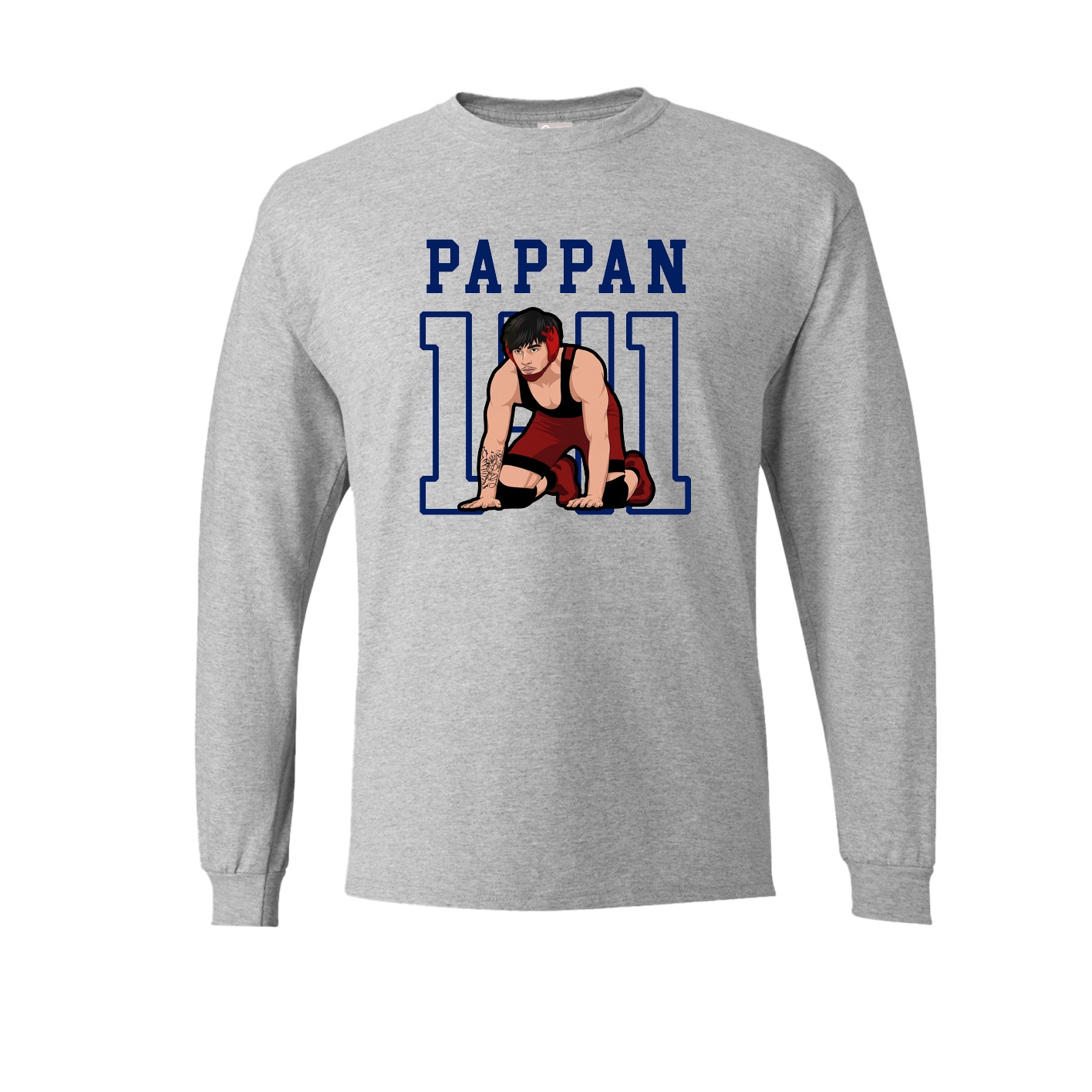 Long Sleeve Tee — Shirsey in Grey