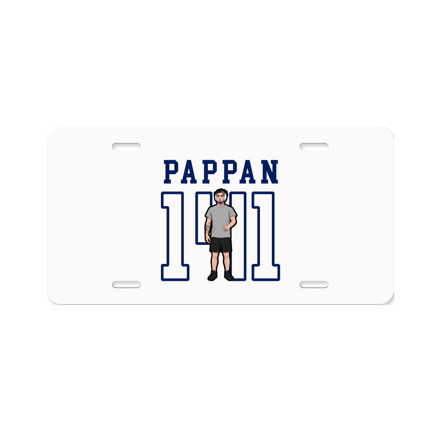License Plate — Shirsey in Classic