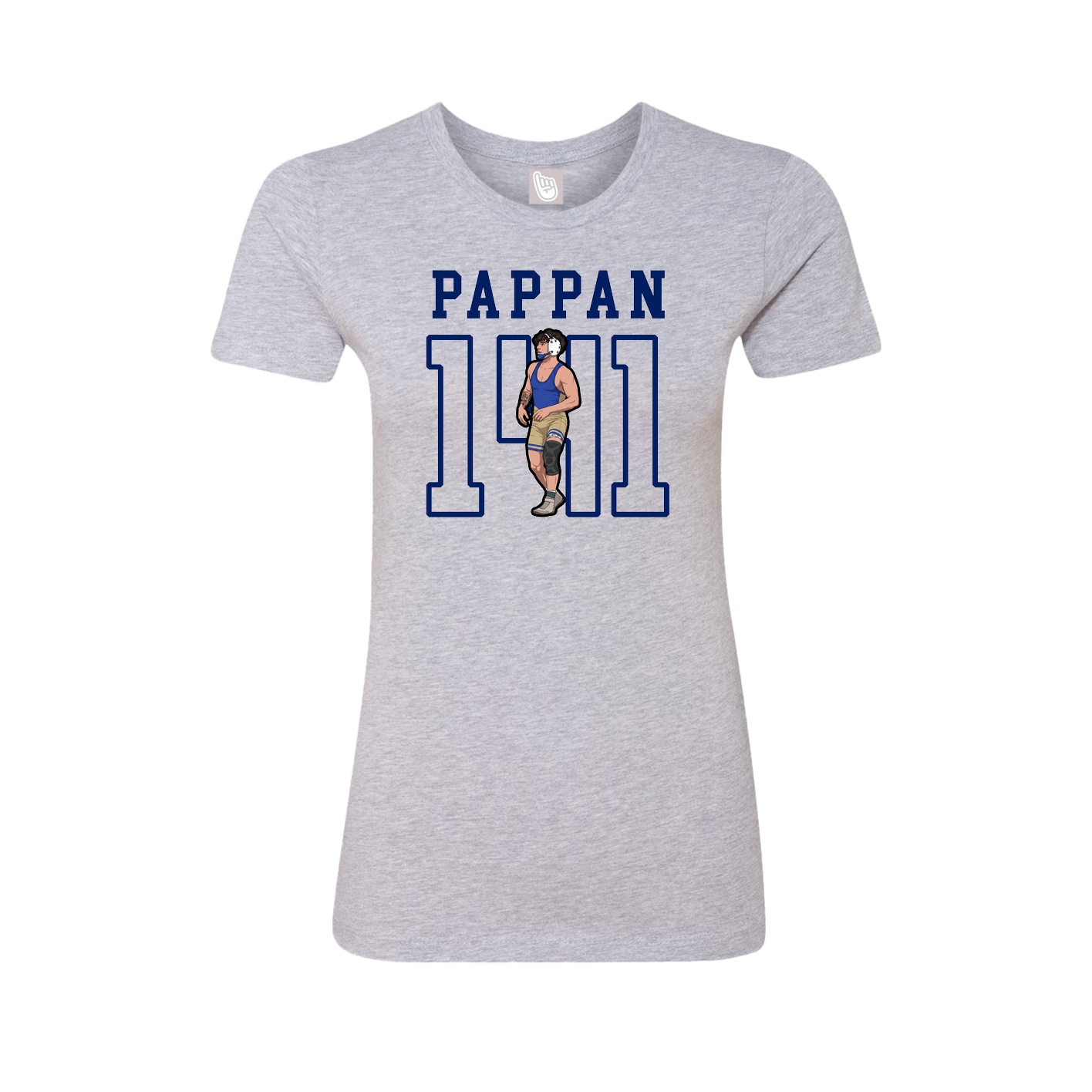 Fitted Women's Tee — Shirsey in Grey