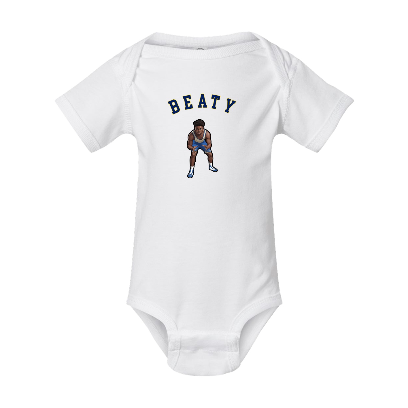 Baby Onesie — Shirsey Arch in White