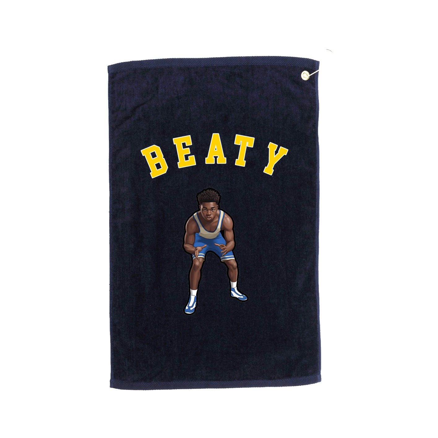Golf Towel — Shirsey Arch in Navy