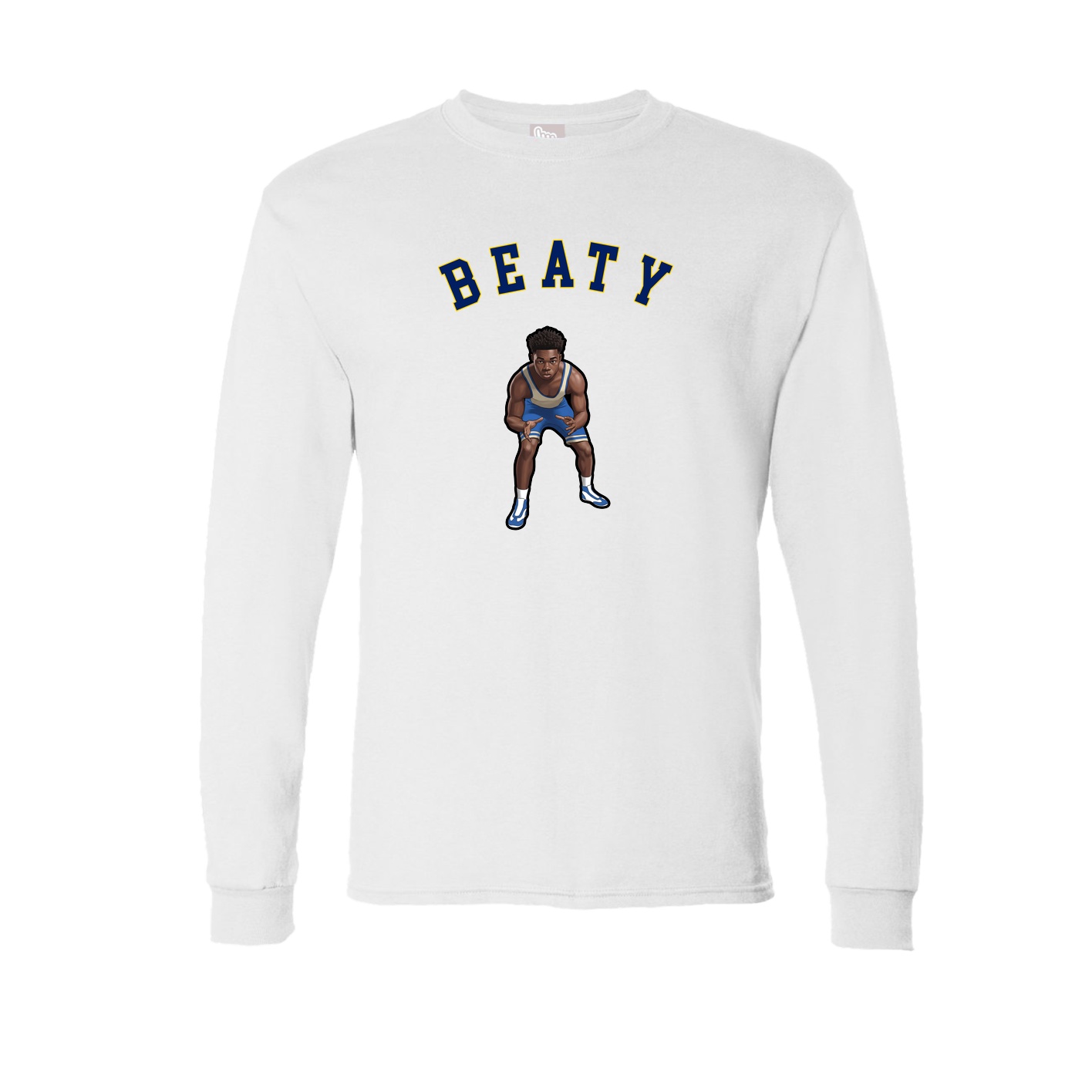 Long Sleeve Tee — Shirsey Arch in White