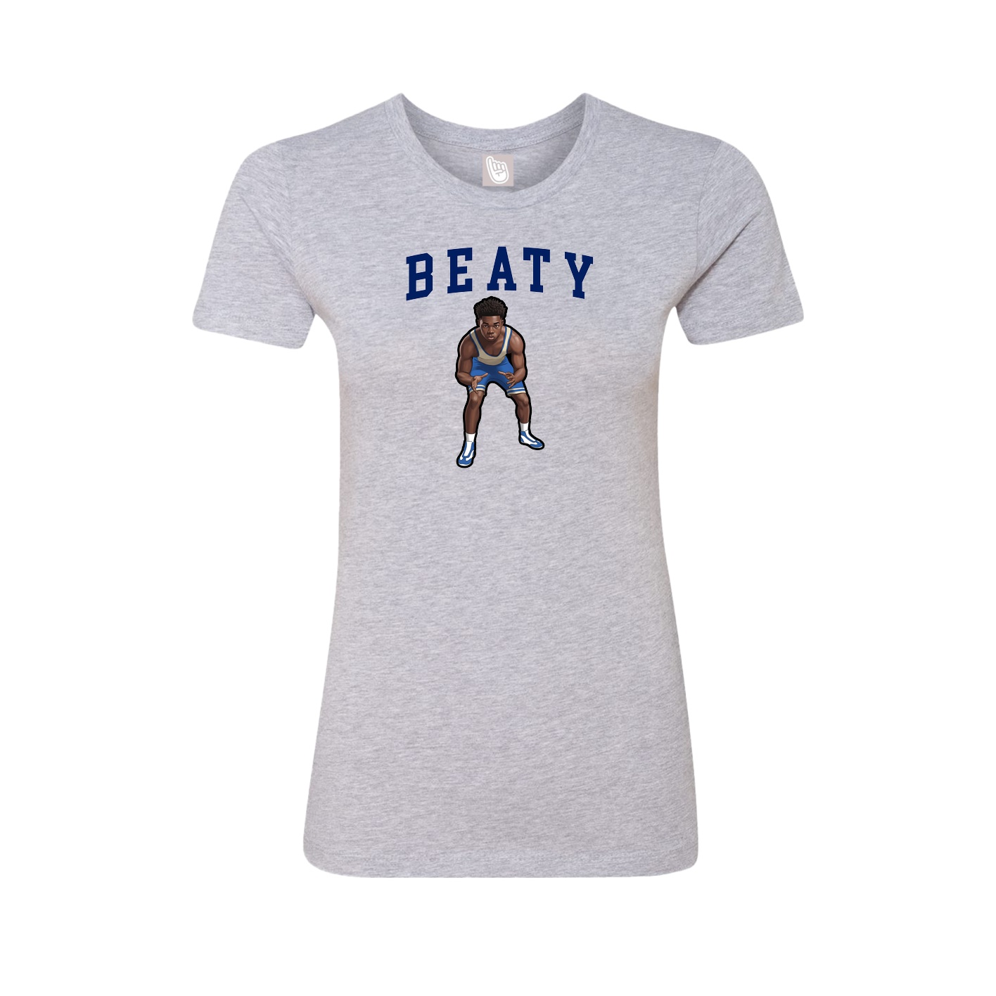 Fitted Women's Tee — Shirsey in Grey