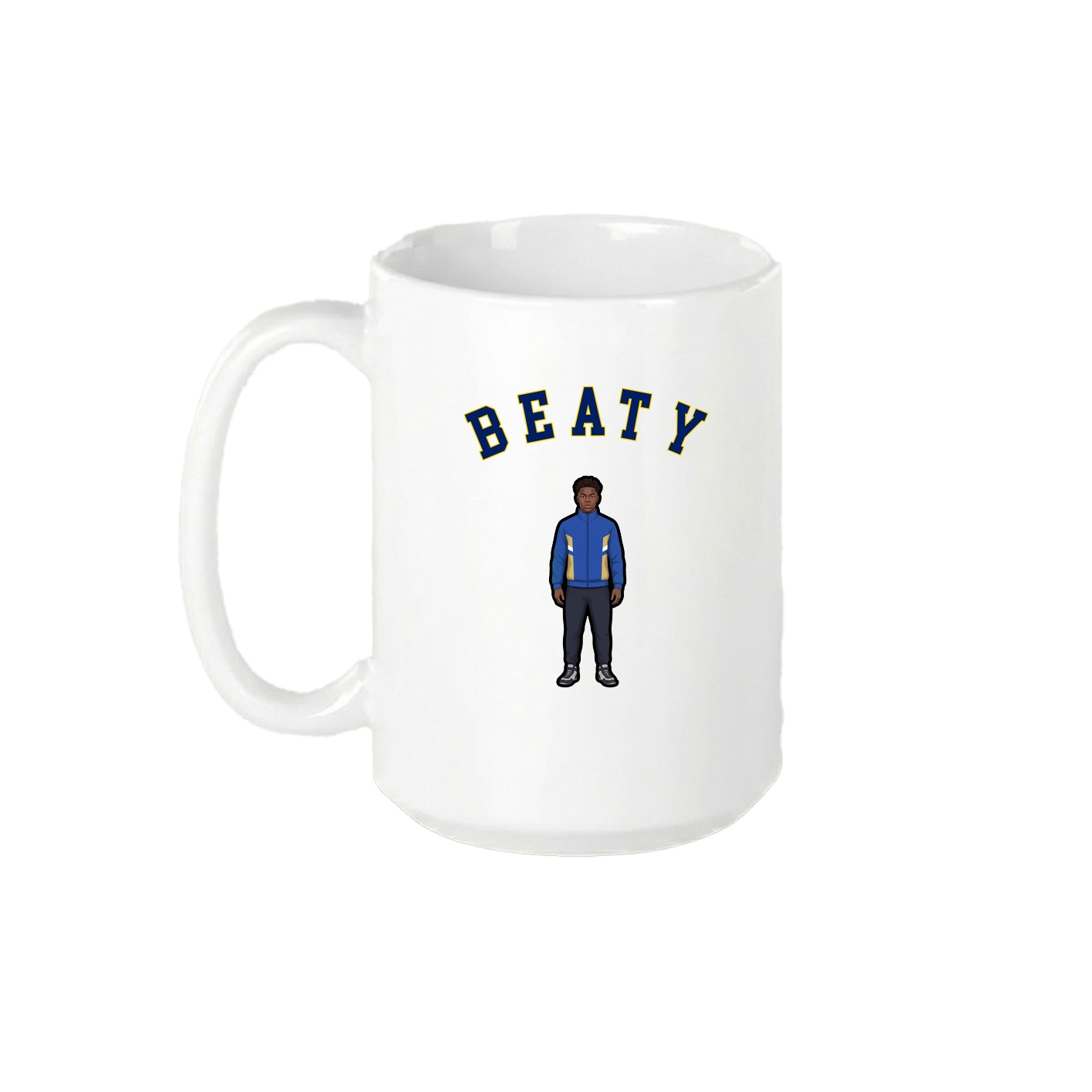 15oz Coffee Mug — Shirsey Arch in White
