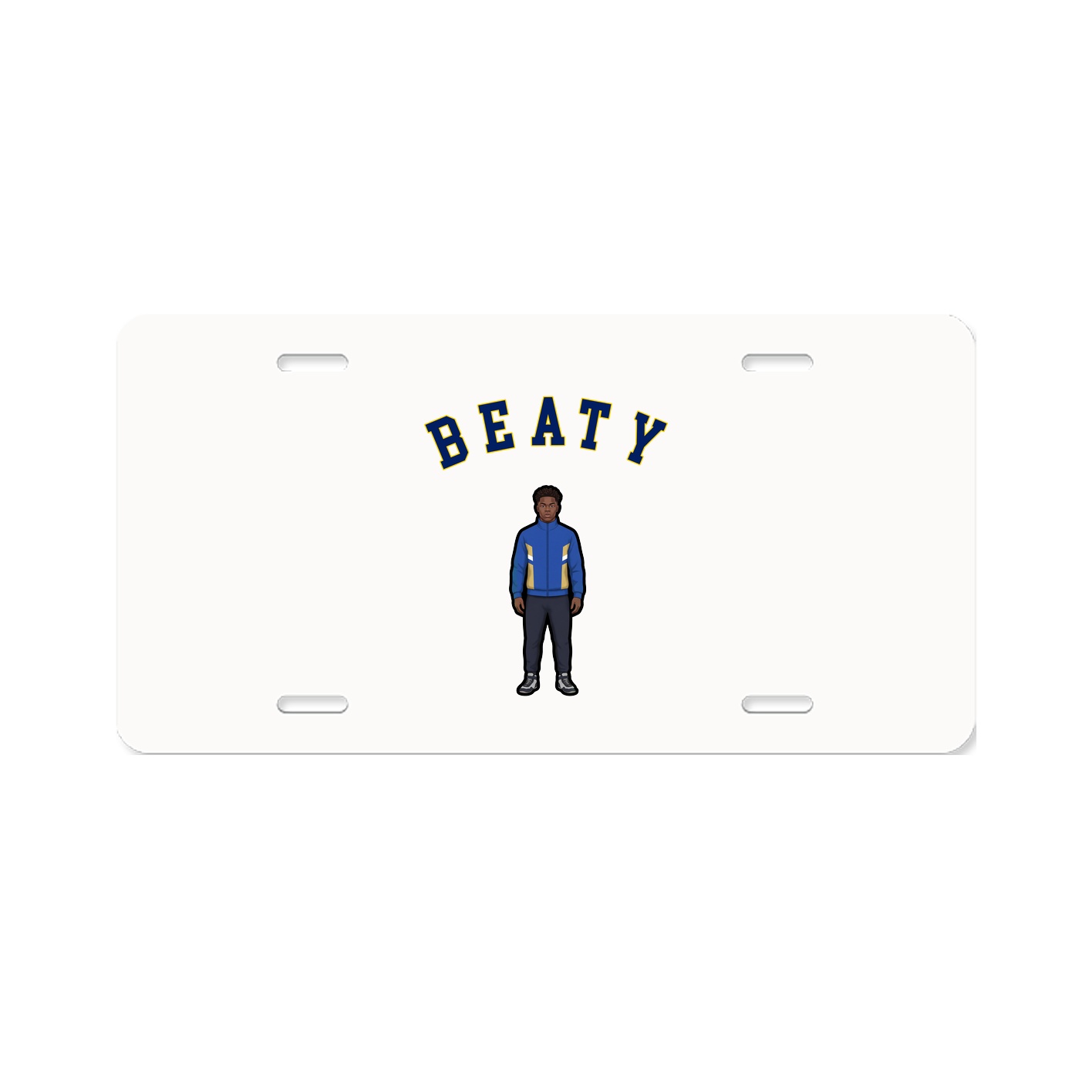 License Plate — Shirsey Arch in Classic