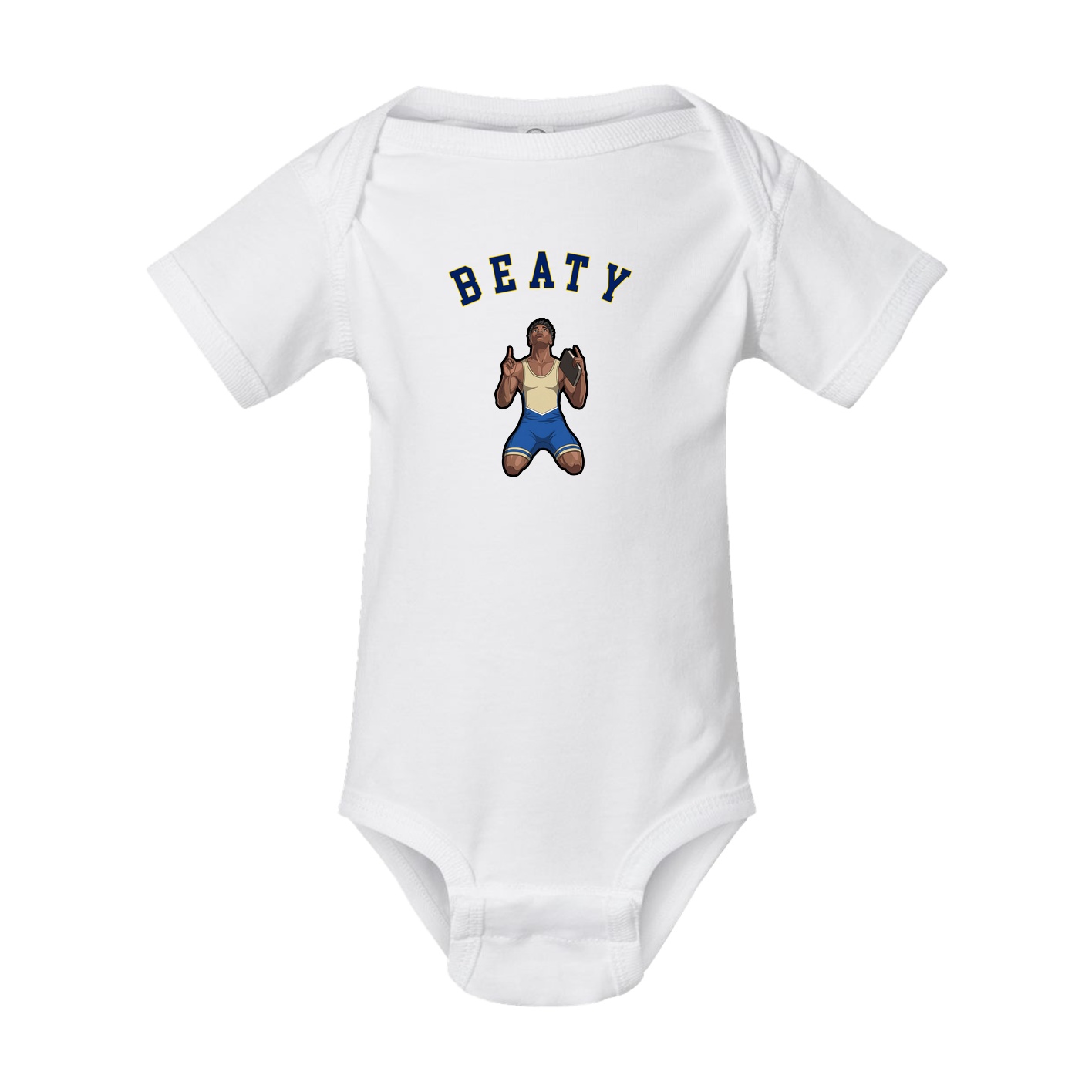 Baby Onesie — Shirsey Arch in White