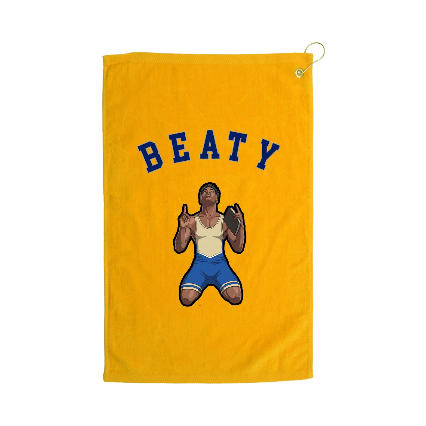 Golf Towel — Shirsey Arch in Gold