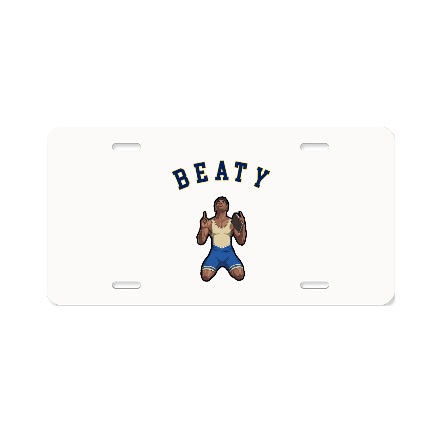 License Plate — Shirsey Arch in Classic