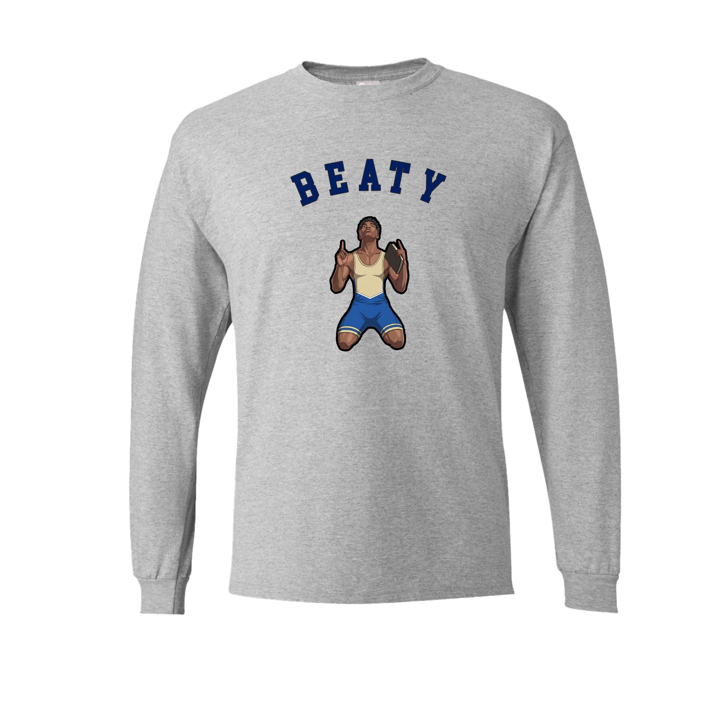Long Sleeve Tee — Shirsey Arch in Grey