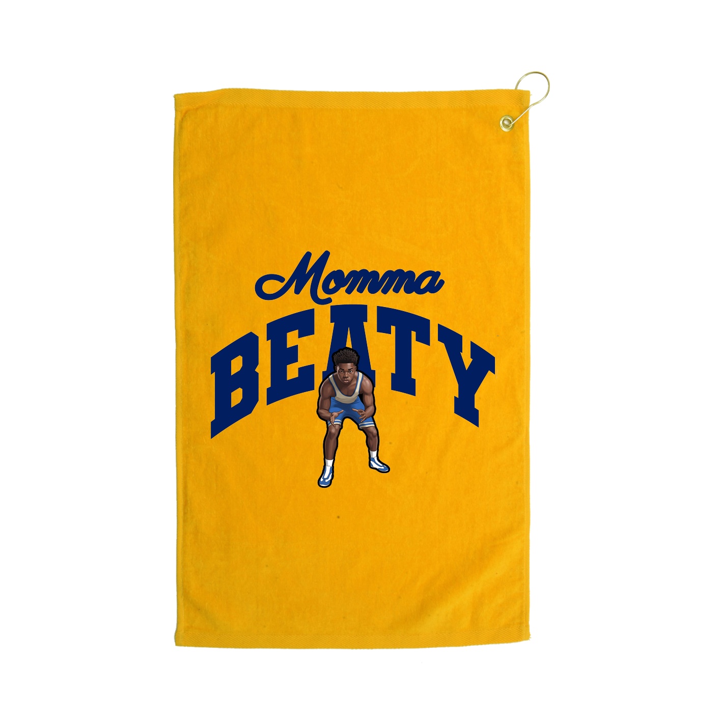 Golf Towel — Mothers Day Arch in Gold