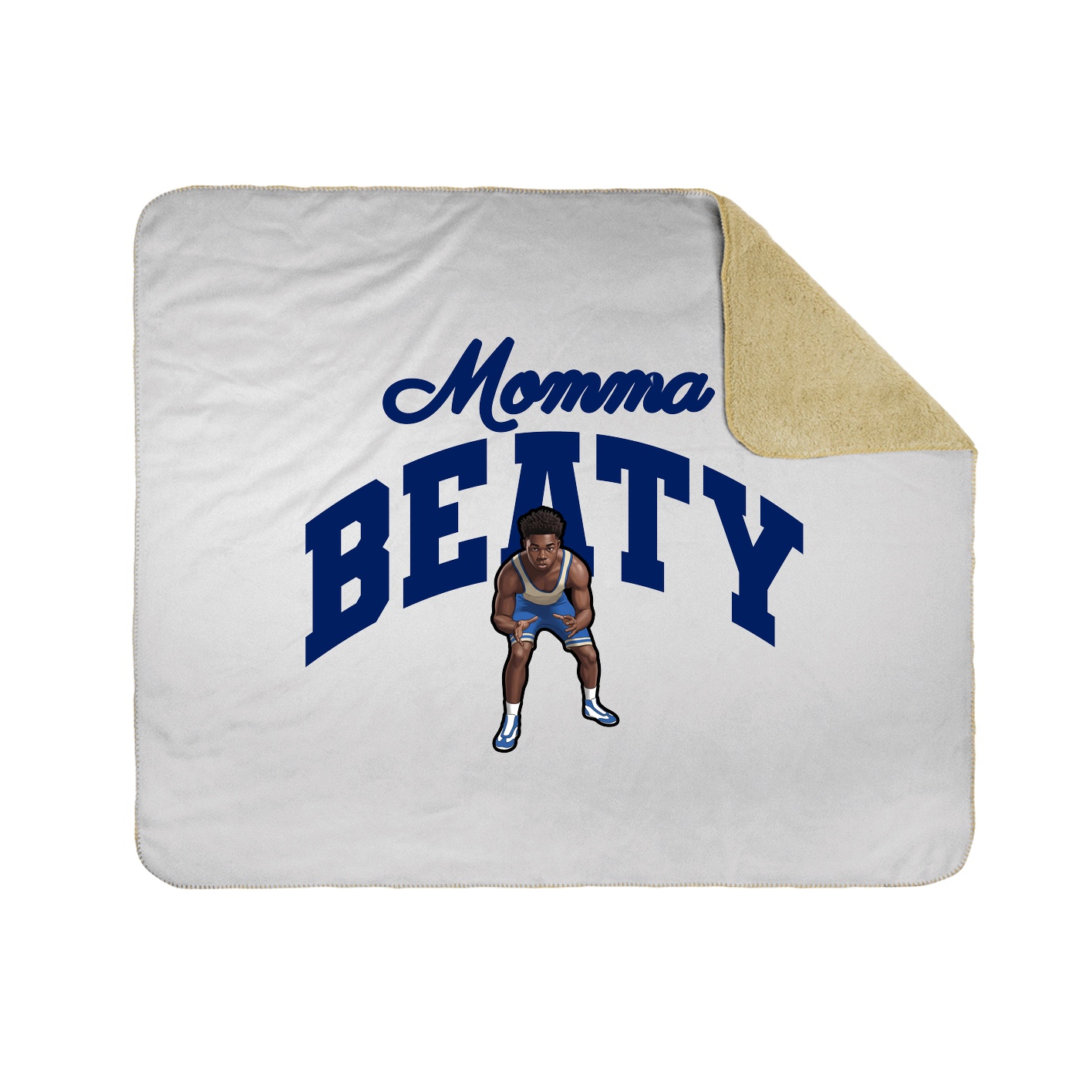 Throw Blanket — Mothers Day Arch in White