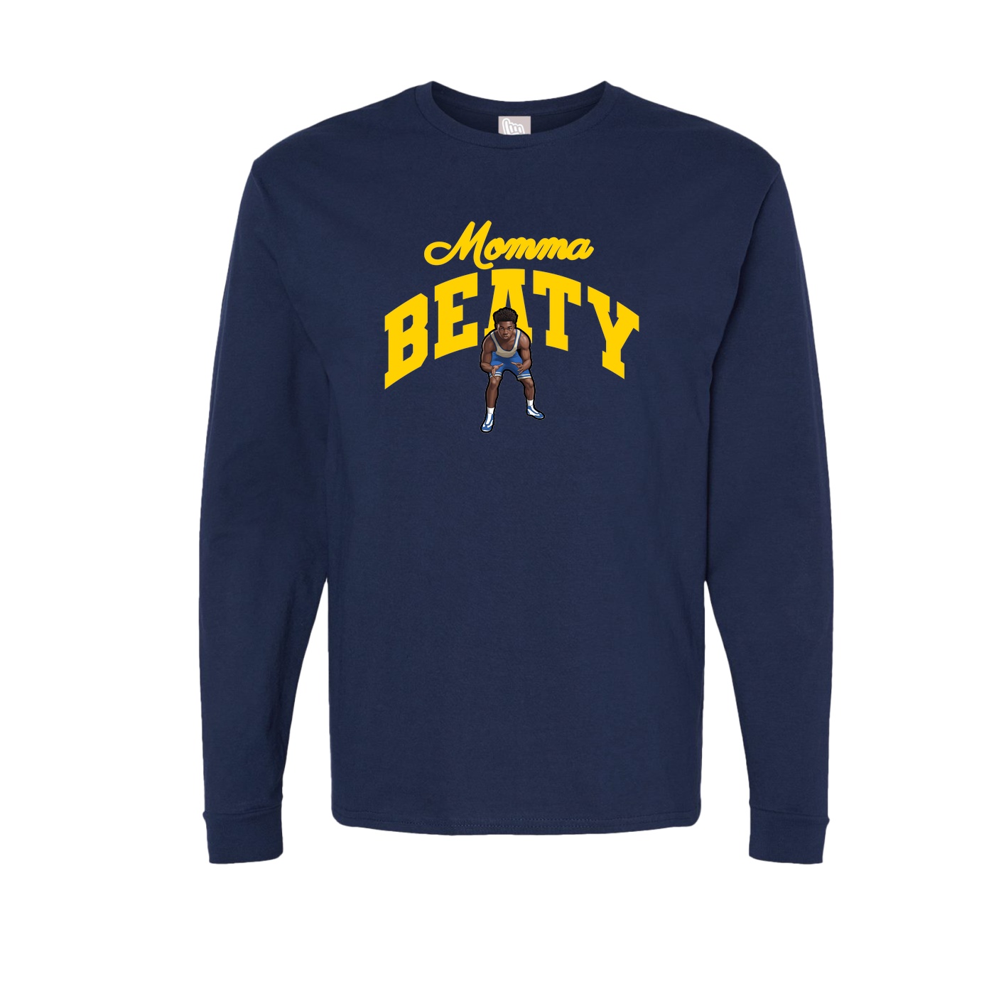 Long Sleeve Tee — Mothers Day Arch in Navy