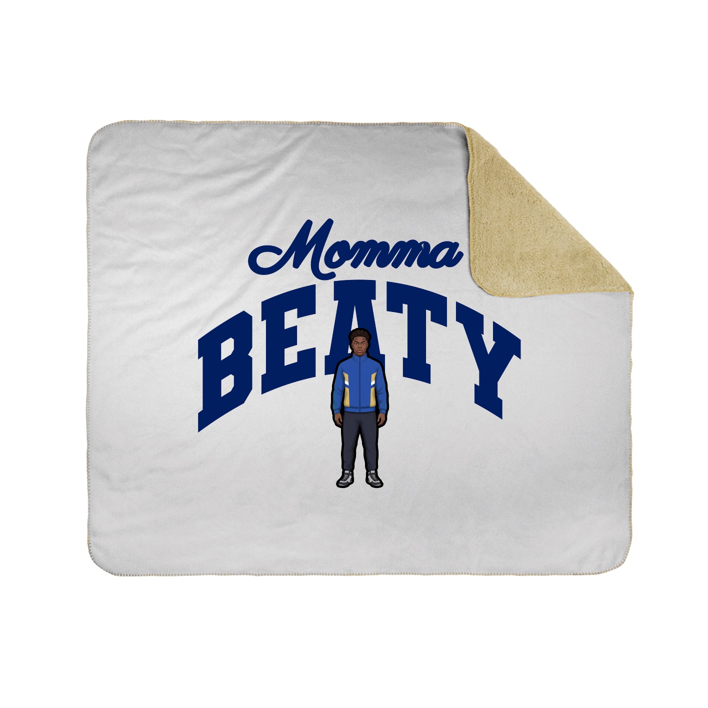 Throw Blanket — Mothers Day Arch in White