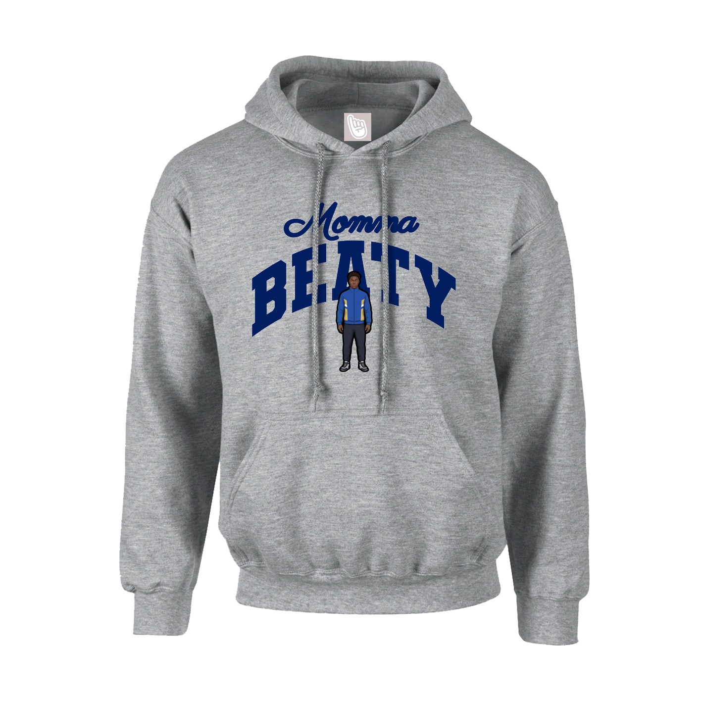 Youth Hoodie — Mothers Day Arch in Grey