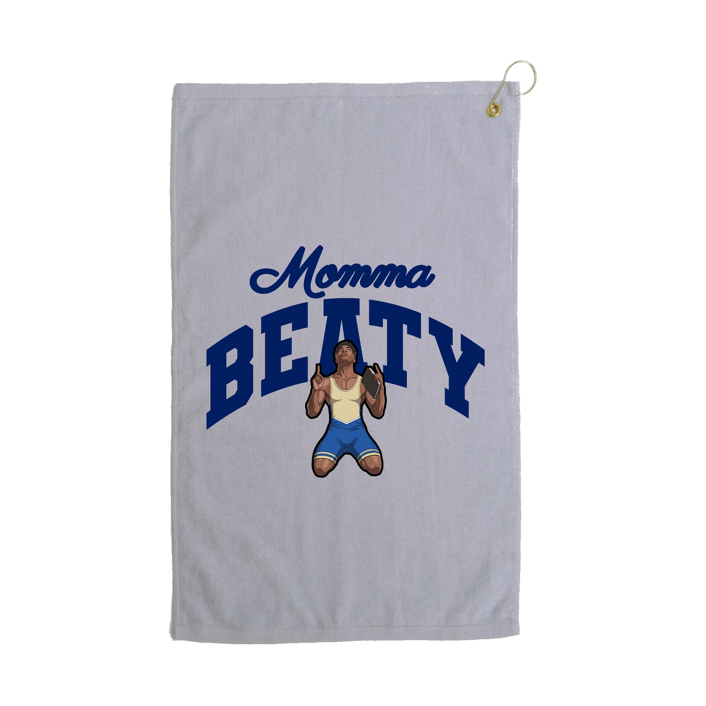 Golf Towel — Mothers Day Arch in Grey
