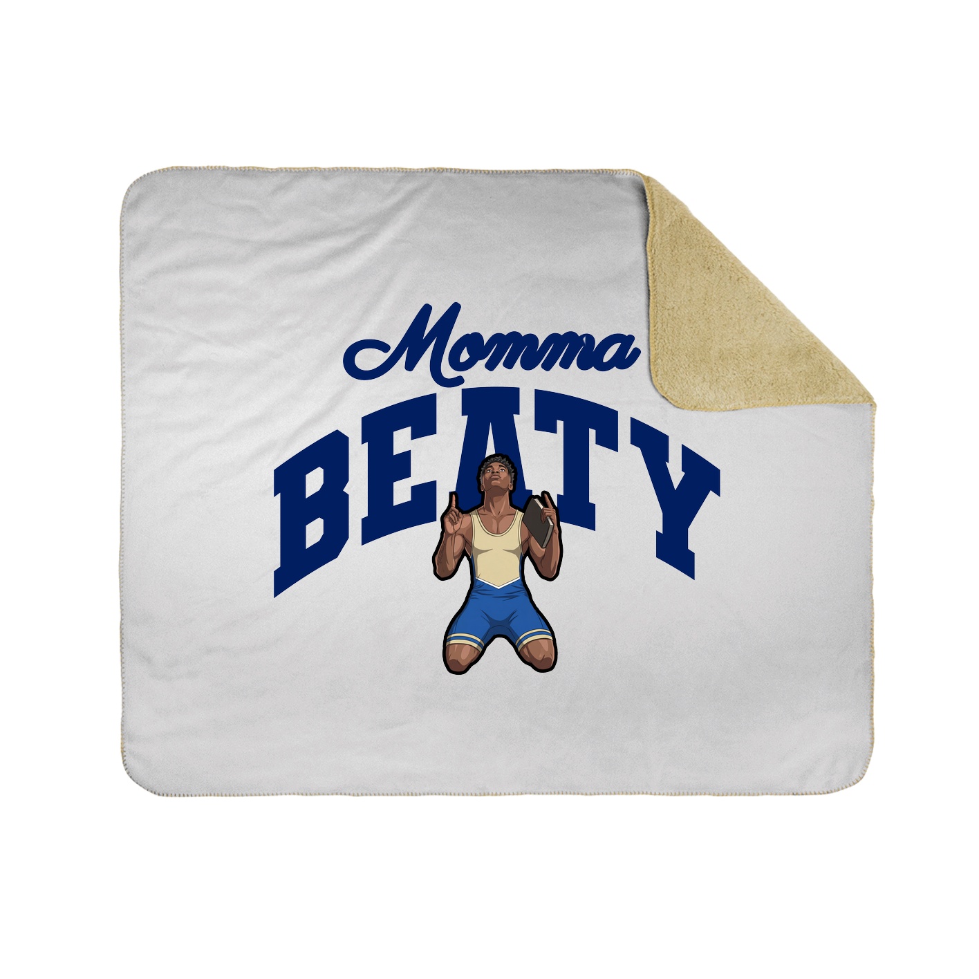 Throw Blanket — Mothers Day Arch in White