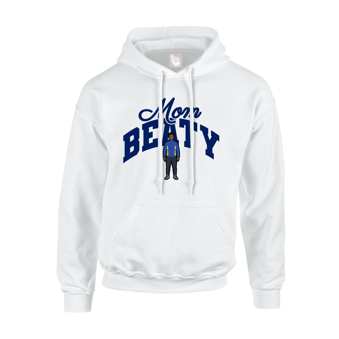 Hoodie — Mothers Day Arch in White