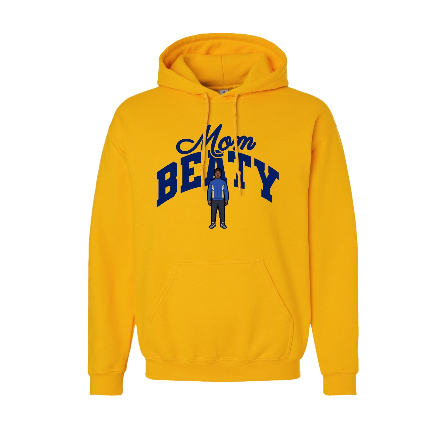 Youth Hoodie — Mothers Day Arch in Gold