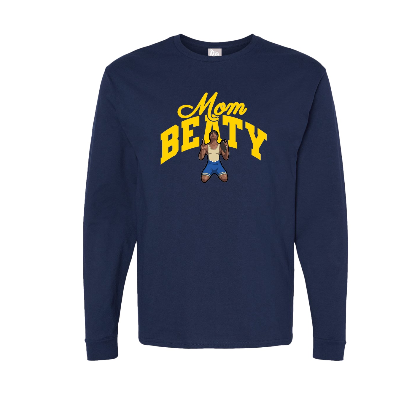 Long Sleeve Tee — Mothers Day Arch in Navy