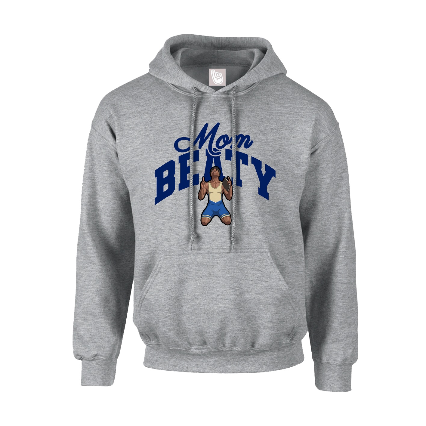Hoodie — Mothers Day Arch in Grey