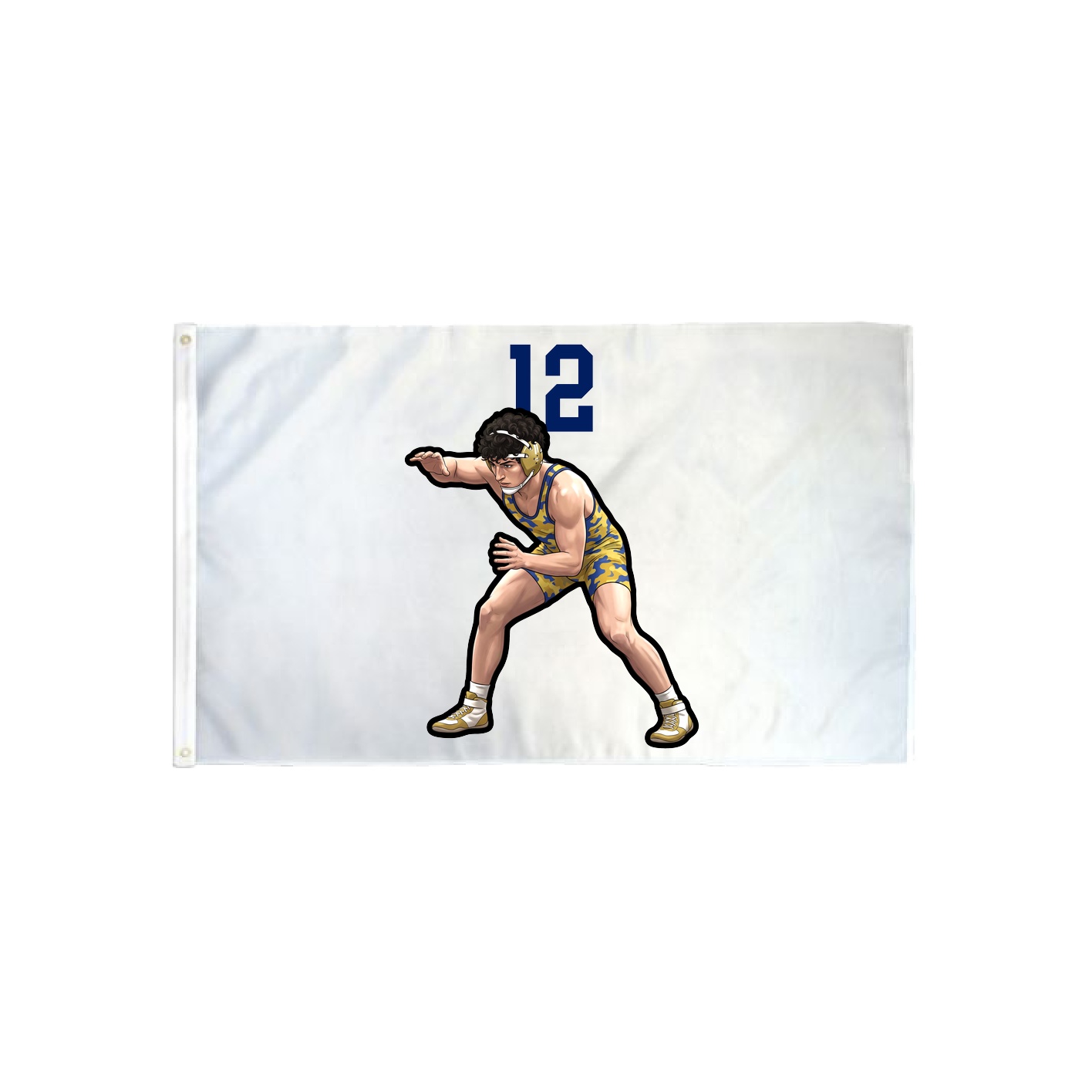 3x5 Flag — Number Top in Classic