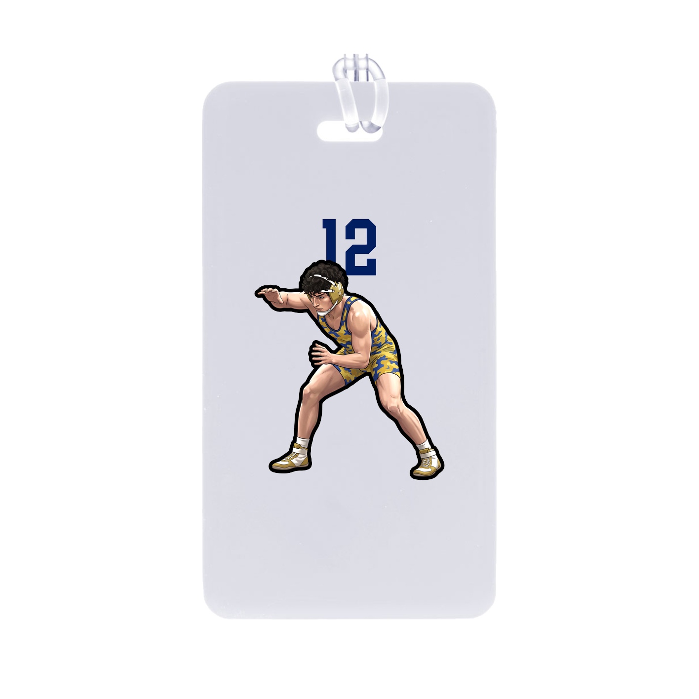 Bag Tag — Number Top in Classic