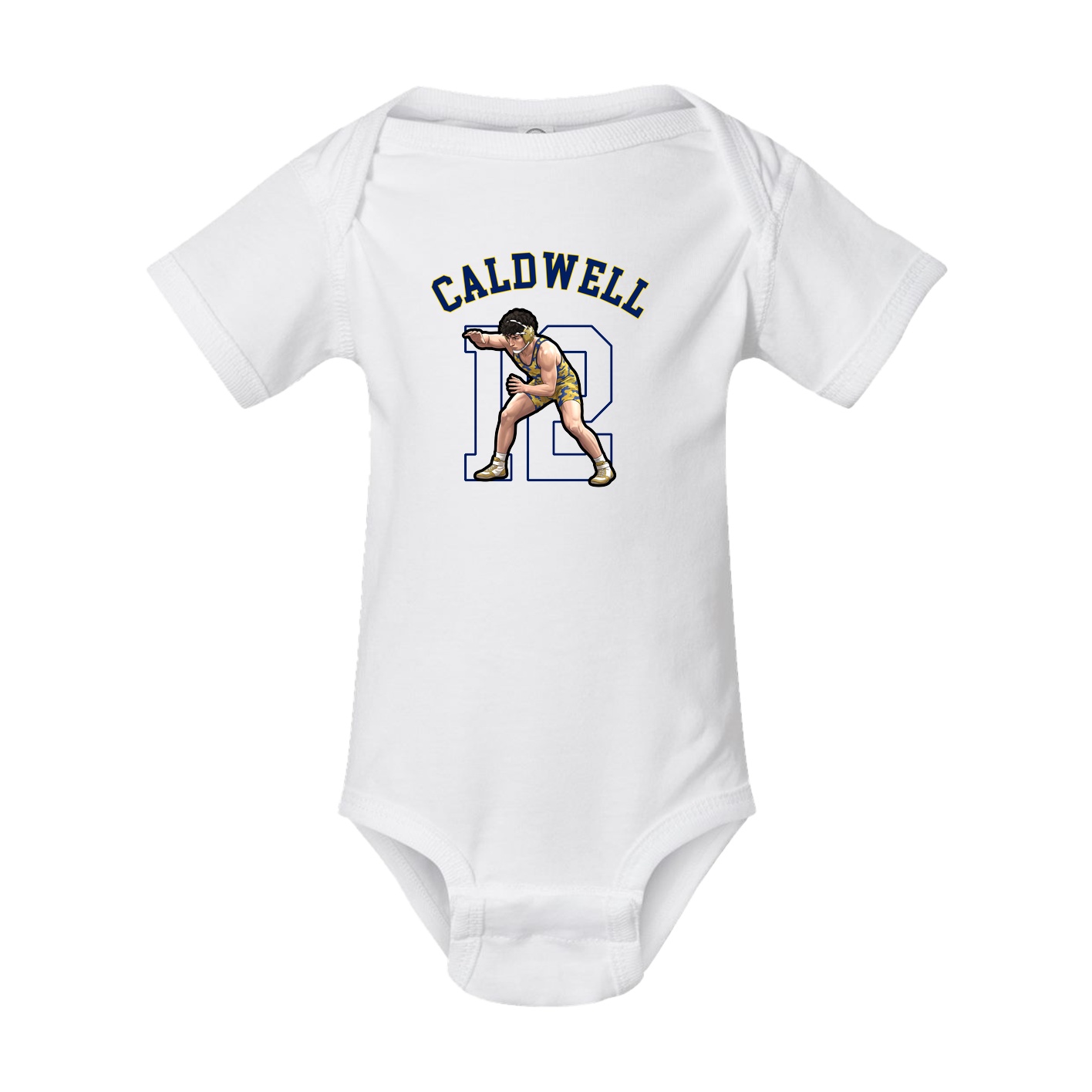 Baby Onesie — Shirsey Arch in White