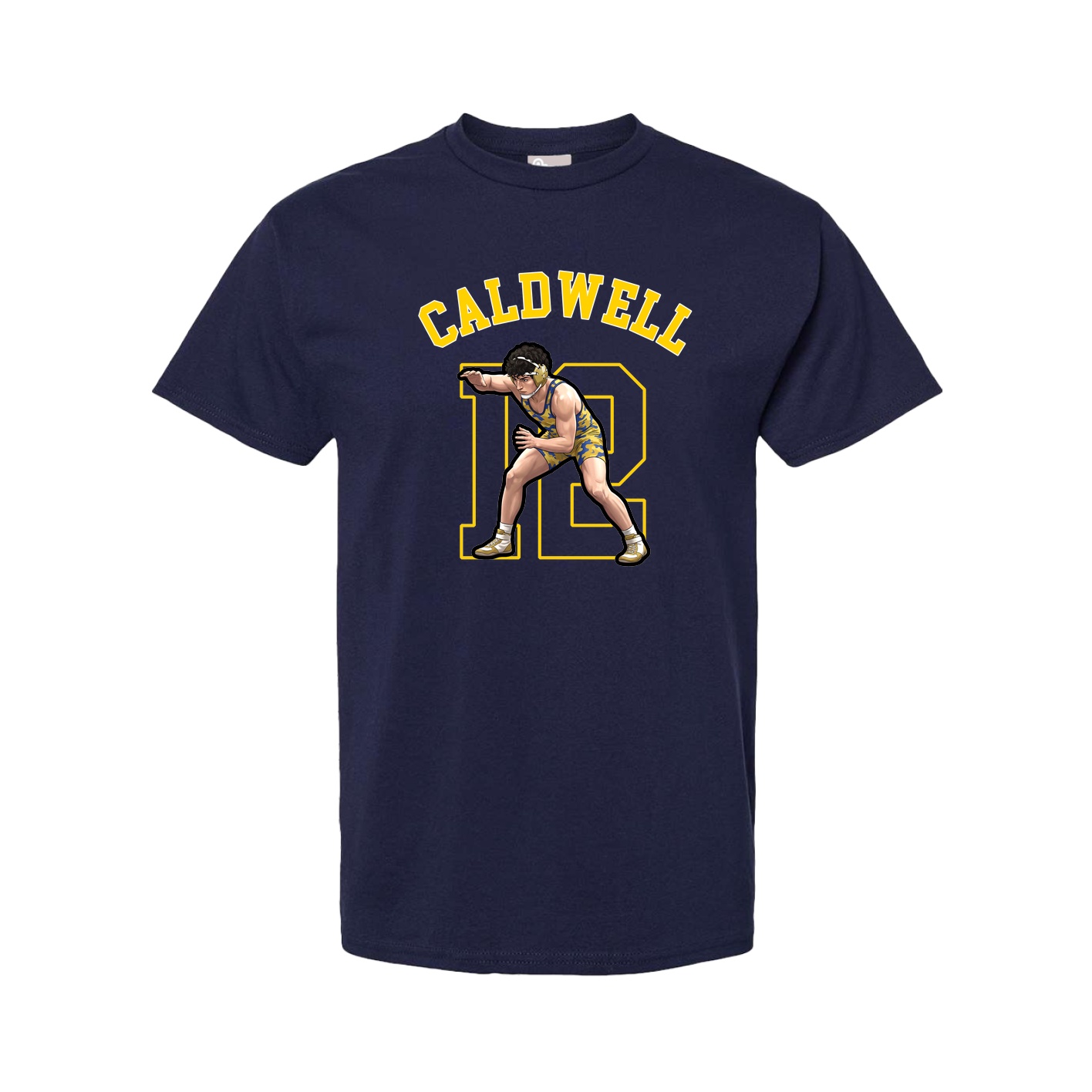 Youth Tee — Shirsey Arch in Navy