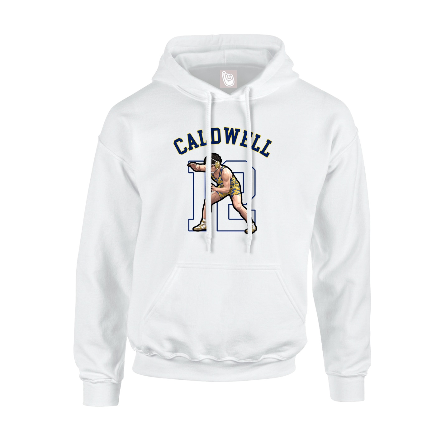 Hoodie — Shirsey Arch in White