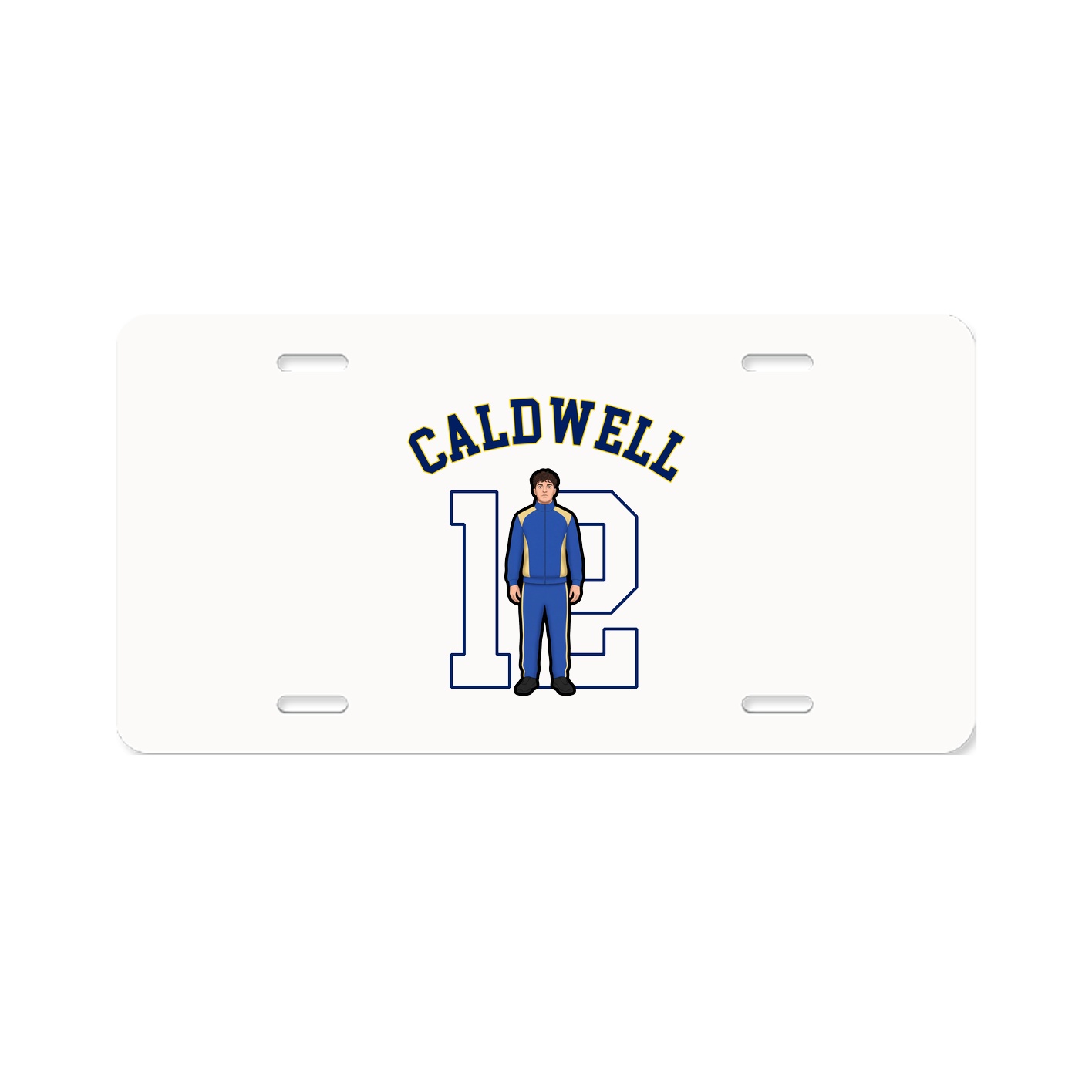 License Plate — Shirsey Arch in Classic