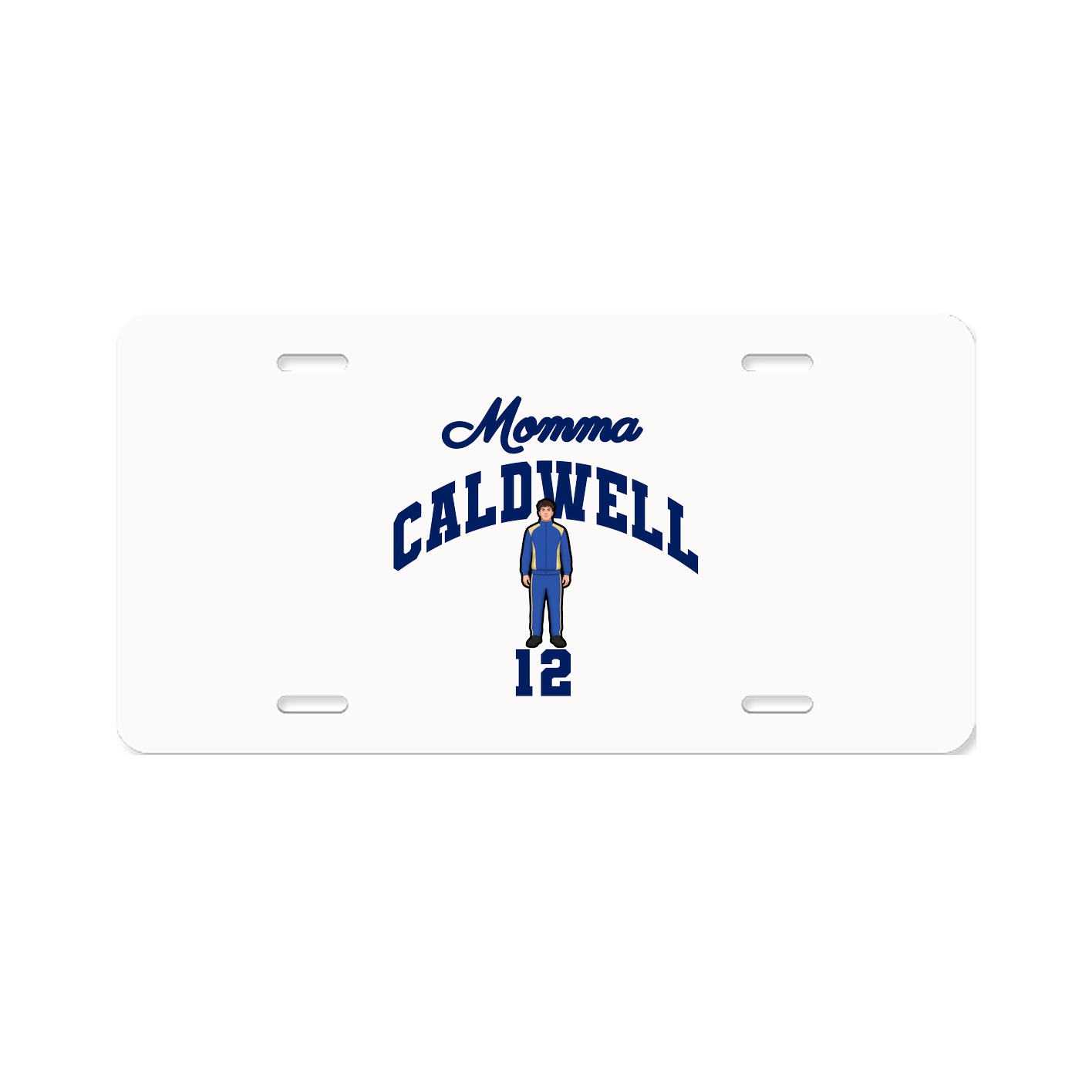 License Plate — Mothers Day Arch in Classic