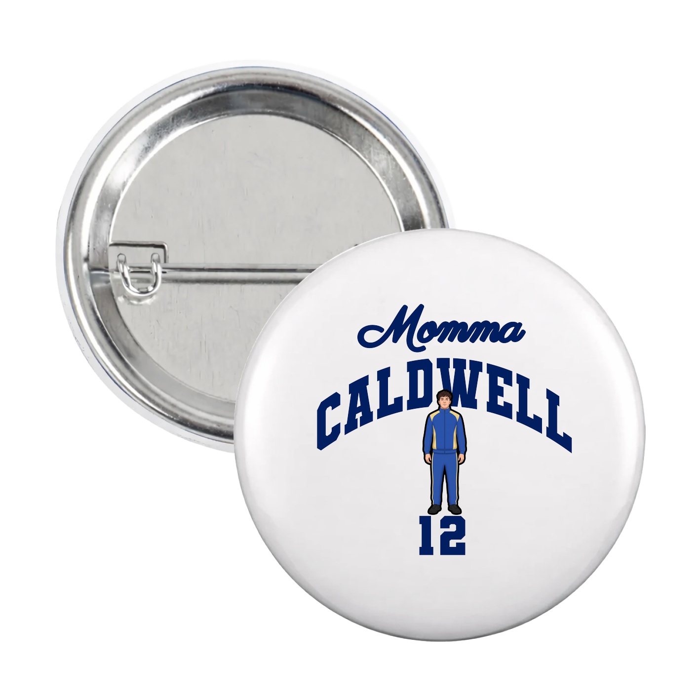 Game Day Button — Mothers Day Arch in White